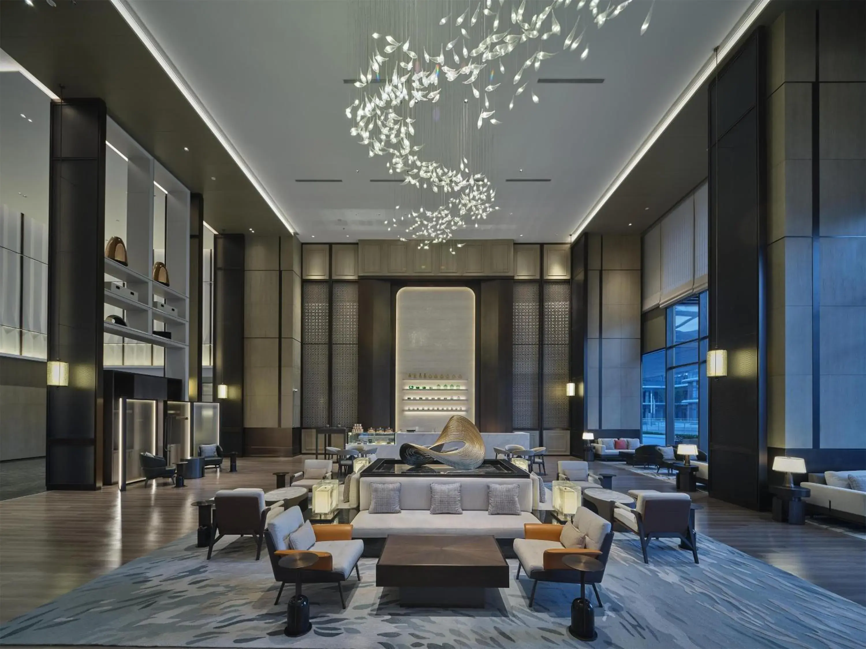 Lounge or bar in Hilton Jiashan Lounge or bar in Hilton Jiashan