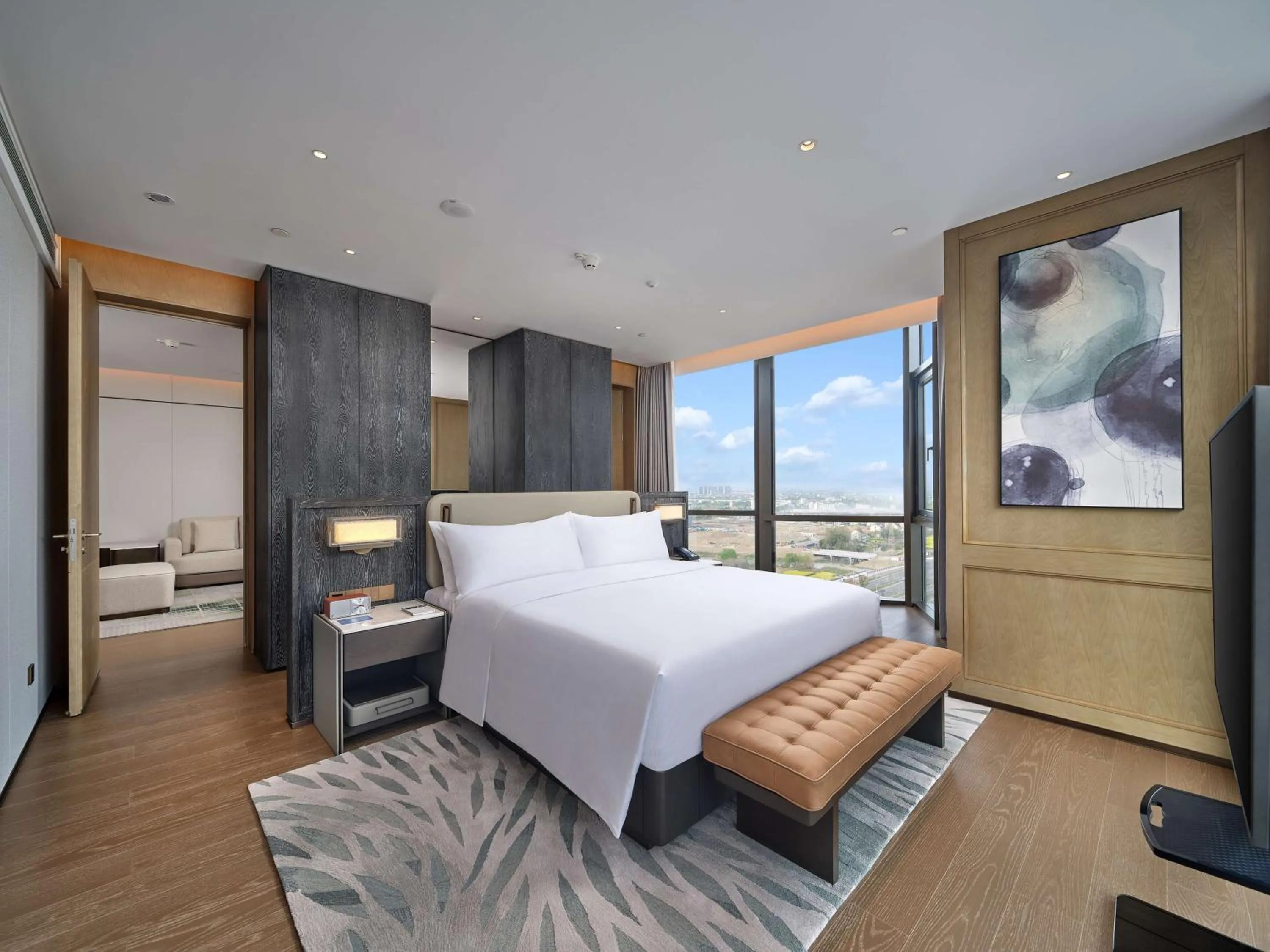 Bed in Hilton Jiashan