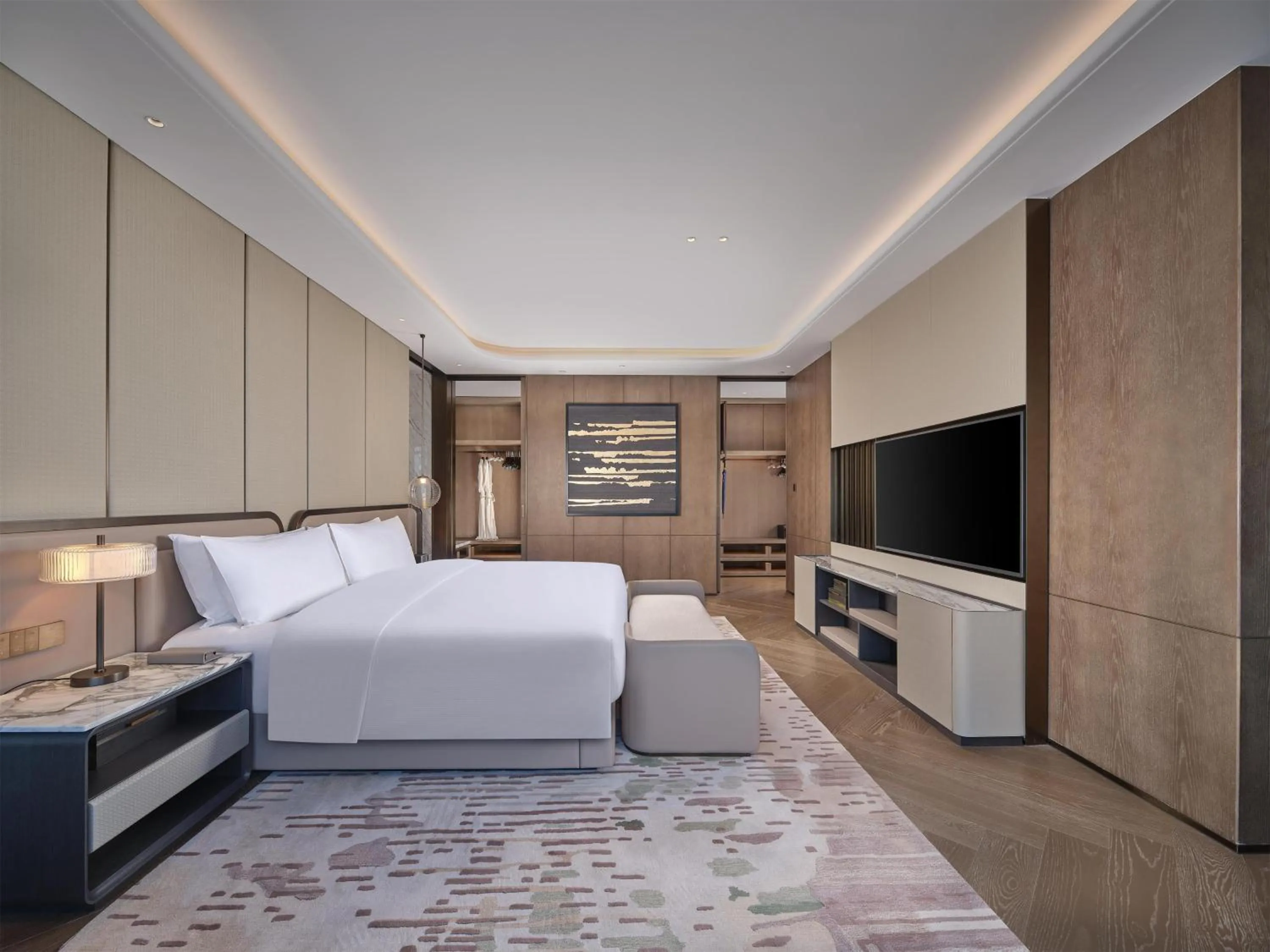 Bed in Hilton Jiashan