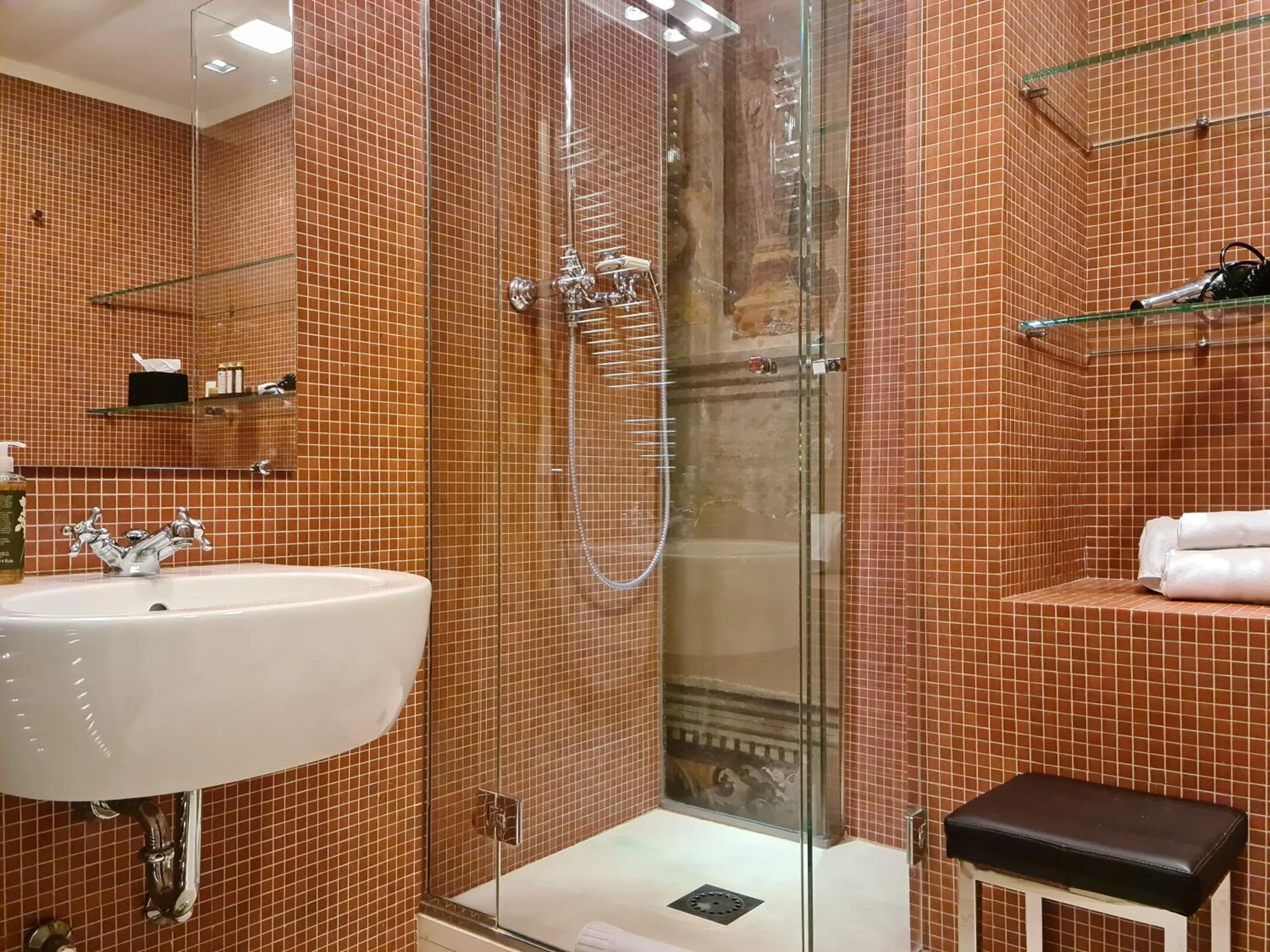Bathroom in Palazzo Ai Capitani
