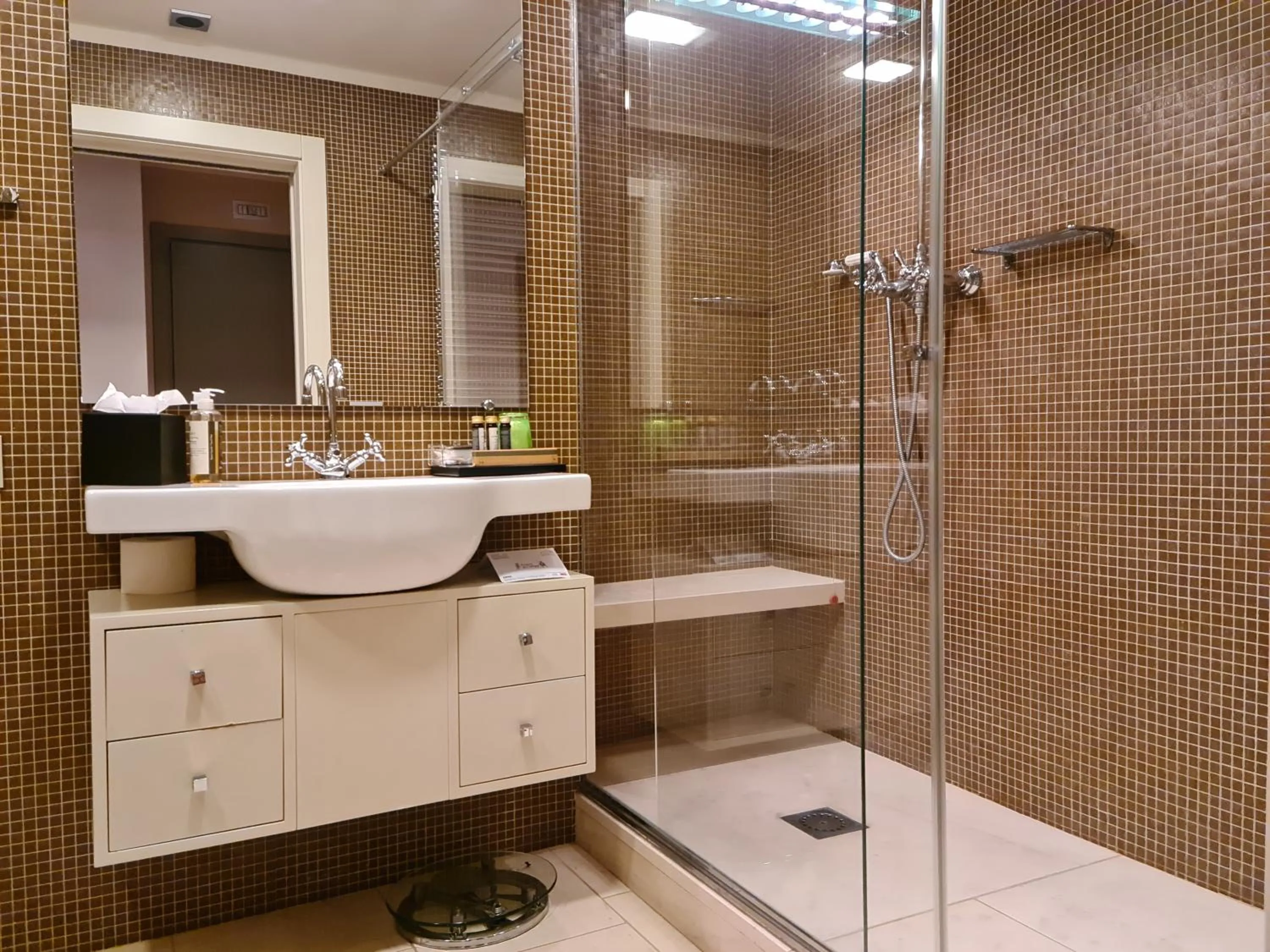 Bathroom in Palazzo Ai Capitani