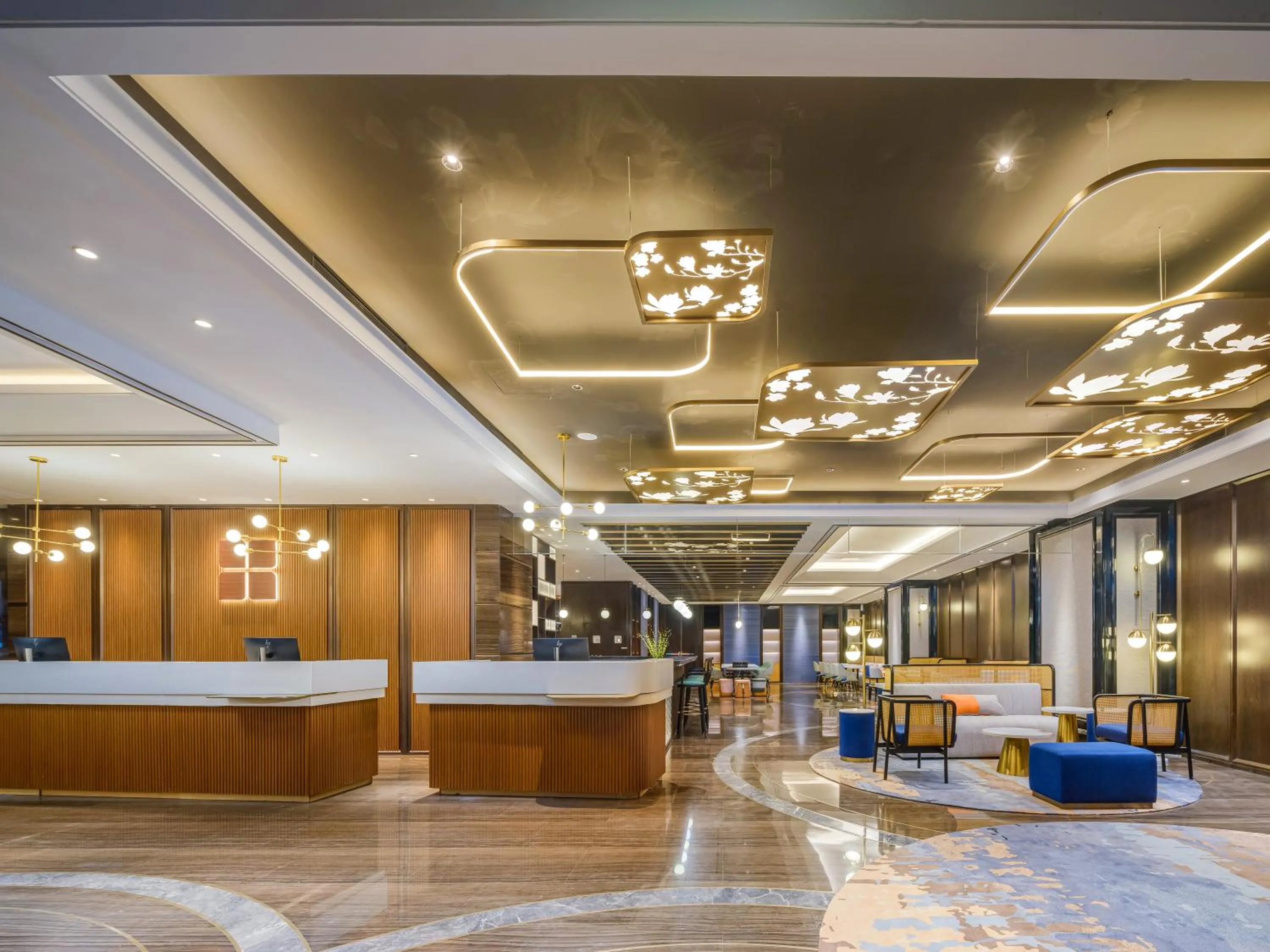 Lobby or reception in Hilton Garden Inn Beijing Guomao