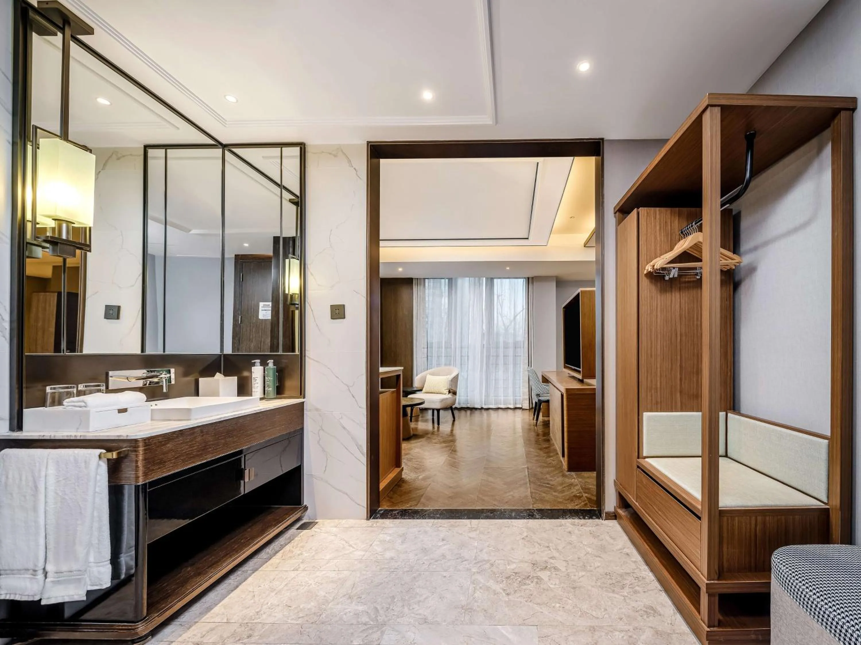 Bathroom in Hilton Garden Inn Beijing Guomao