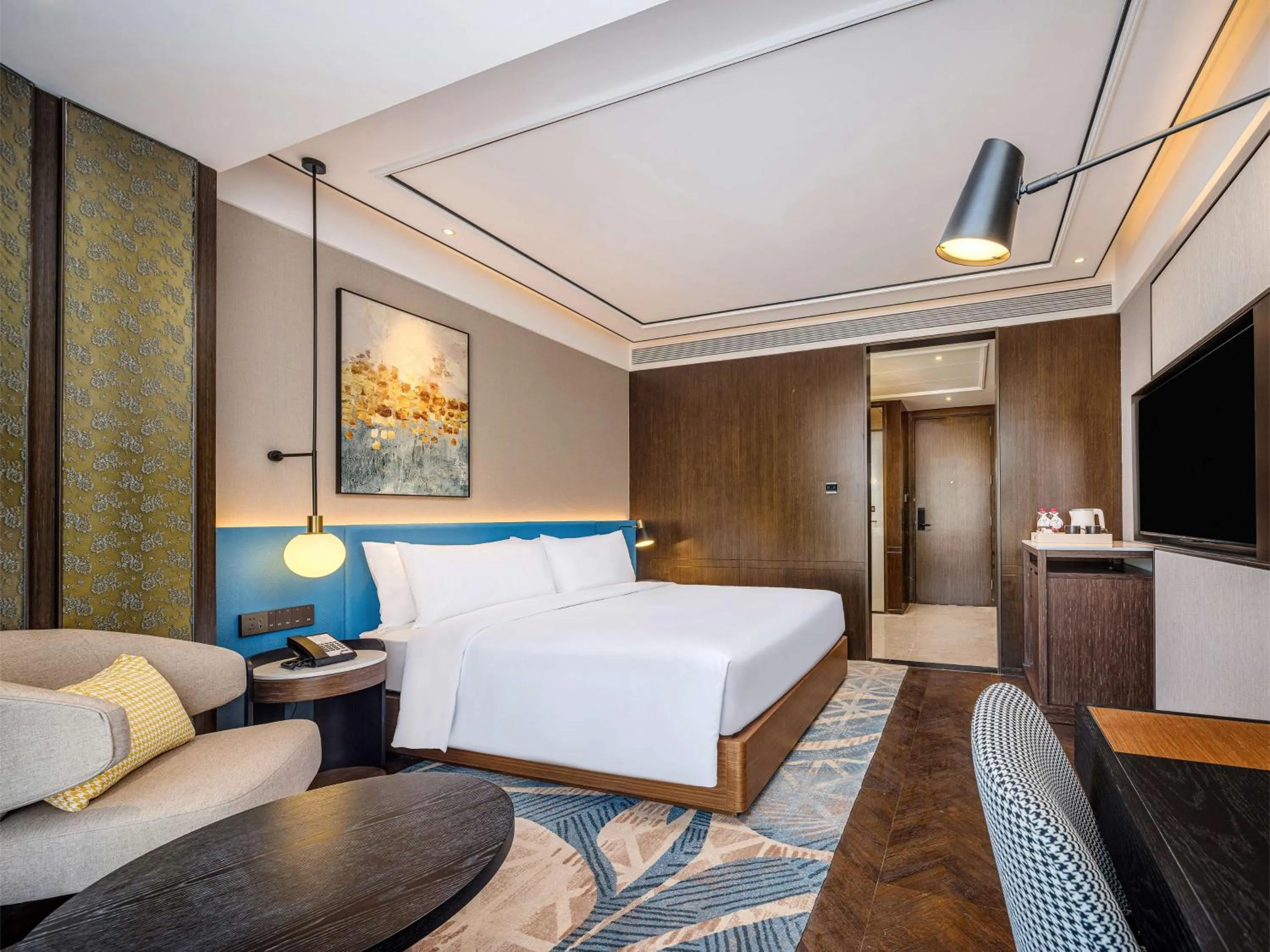 Bed in Hilton Garden Inn Beijing Guomao