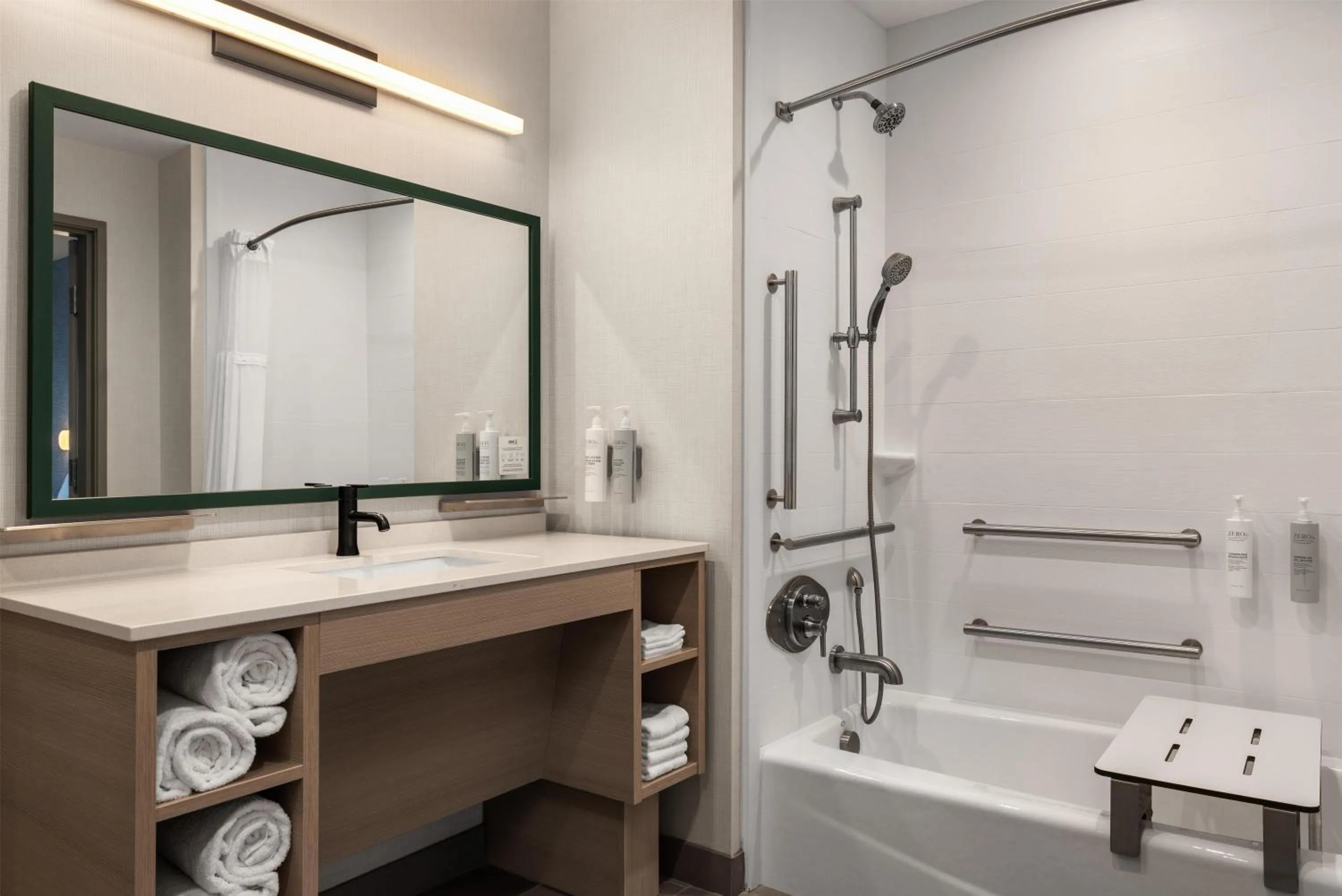 Bathroom in Home2 Suites By Hilton Fort Worth Lake Worth