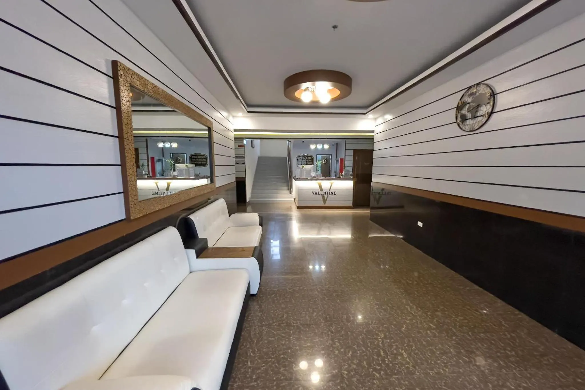 Lobby or reception in Valentine Hotel Angeles City