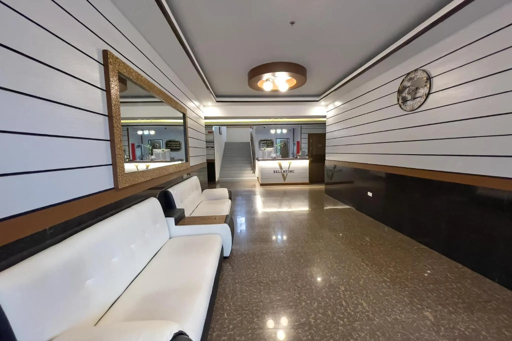 Lobby or reception in Valentine Hotel Angeles City