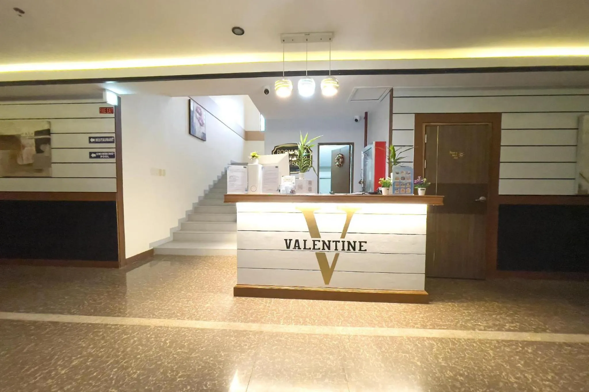 Lobby or reception in Valentine Hotel Angeles City