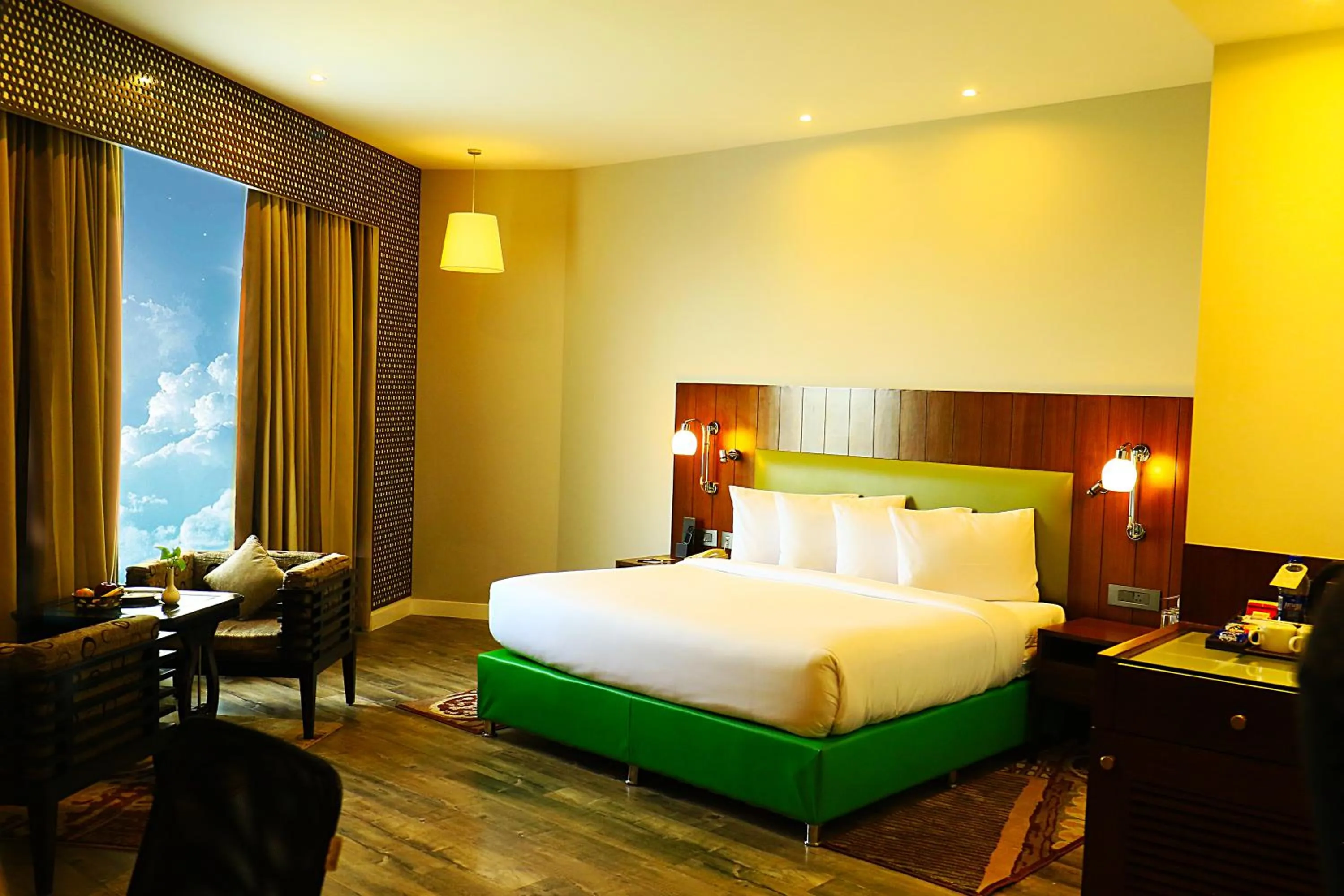 Bed in Country Inn & Suites By Radisson Jammu