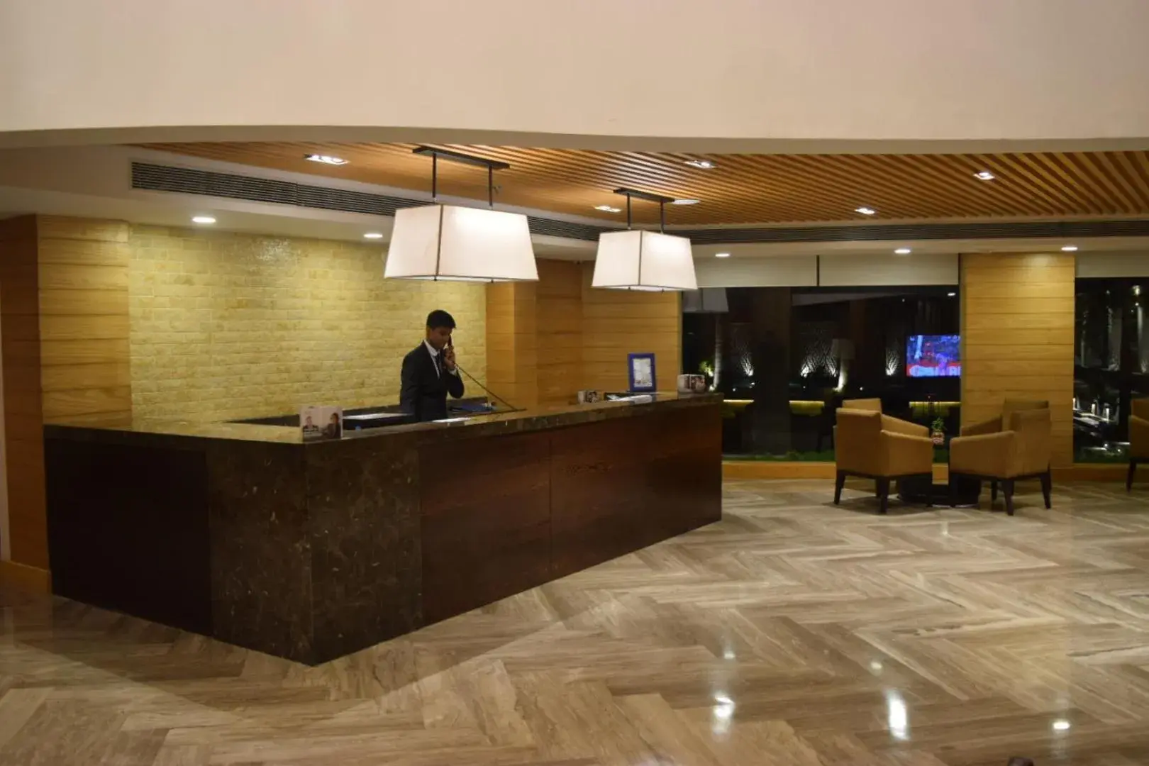Lobby or reception in Country Inn & Suites By Radisson Jammu Lobby or reception in Country Inn & Suites By Radisson Jammu