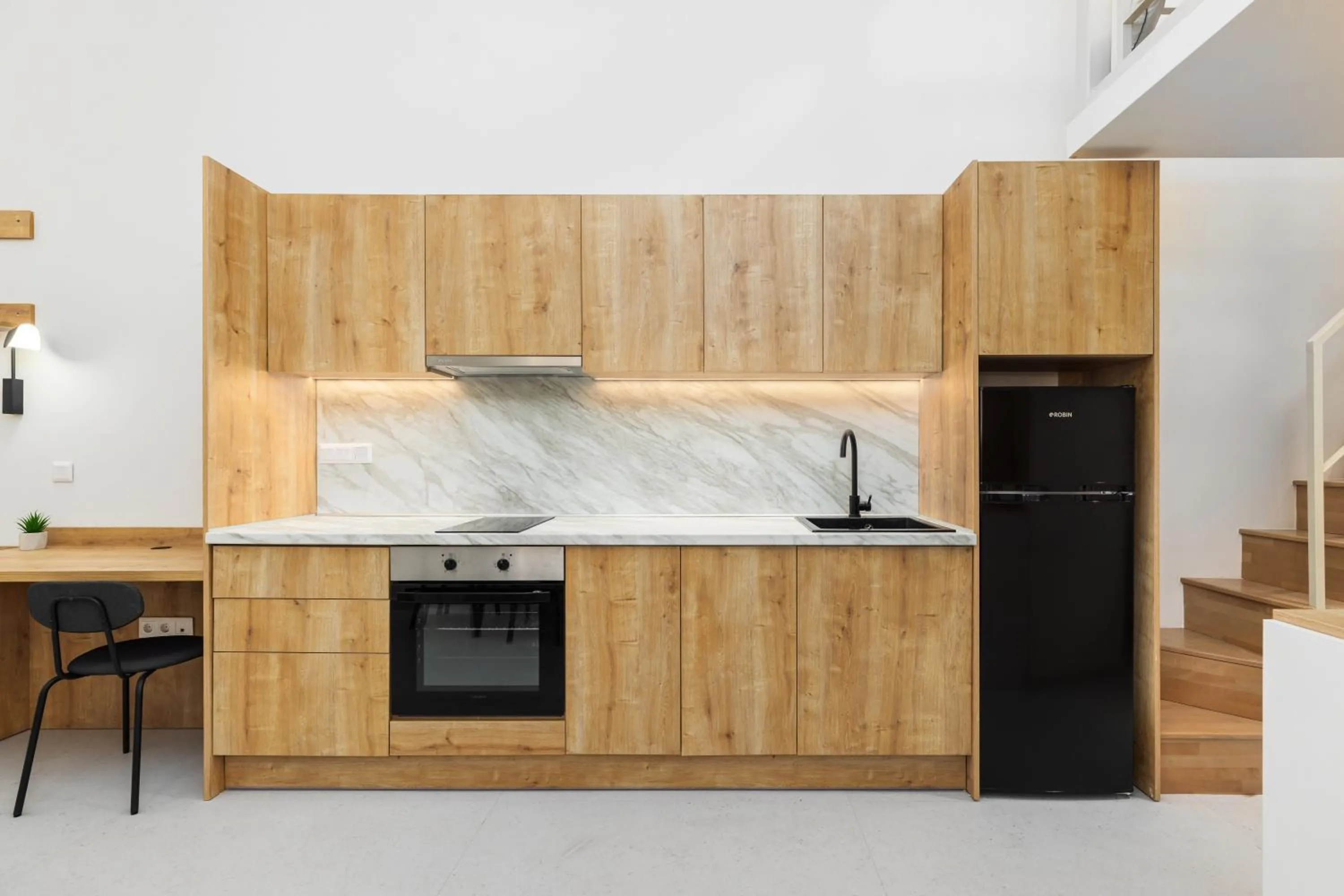 Kitchen or kitchenette in Soho Harbor by halu!