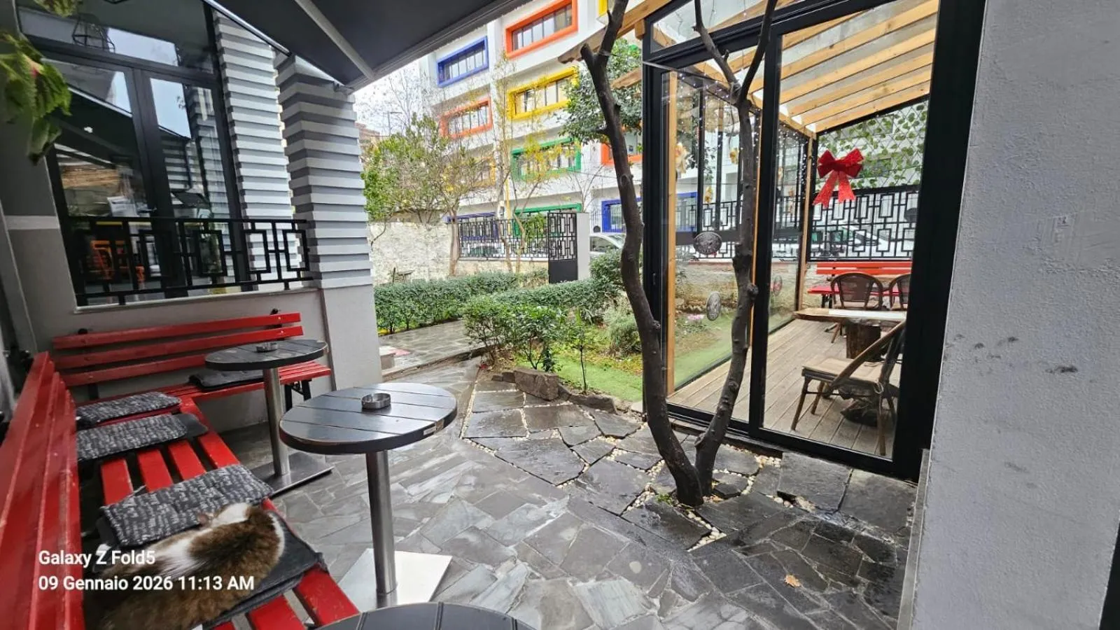 Garden in Hotel Antigone