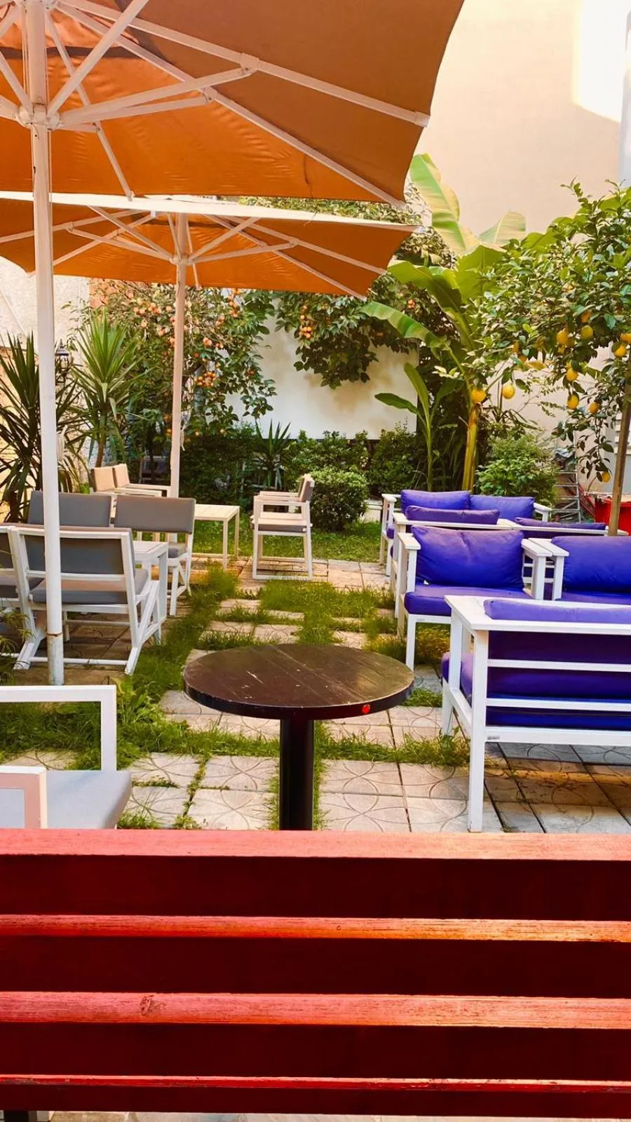 Garden in Hotel Antigone