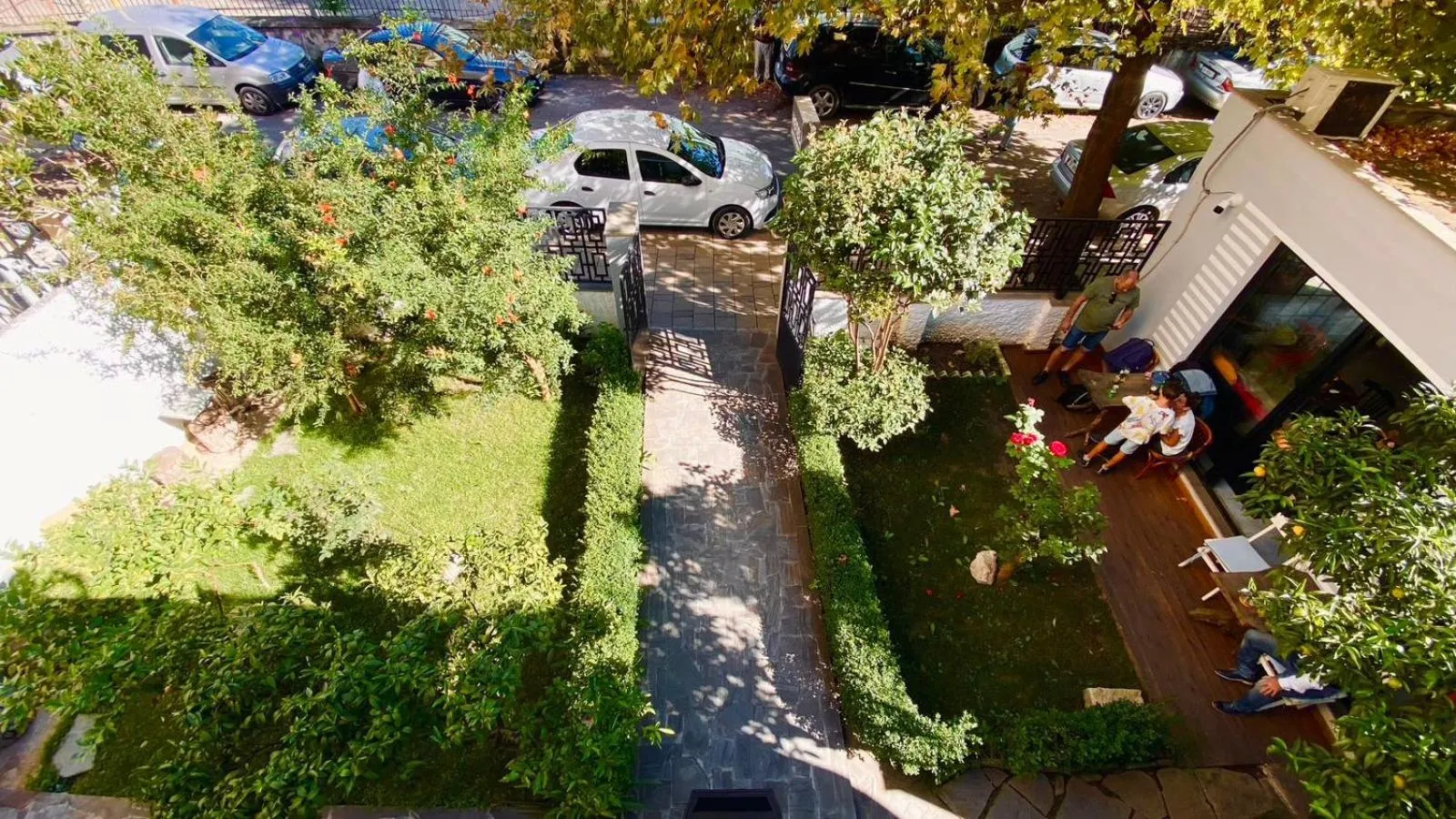 Garden in Hotel Antigone