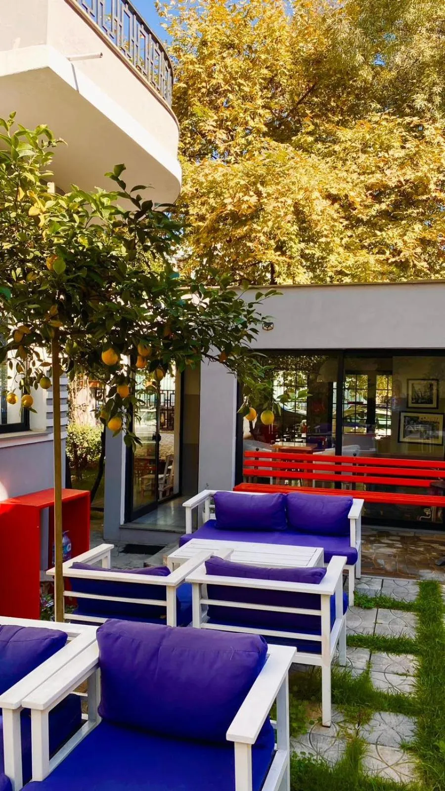 Garden in Hotel Antigone