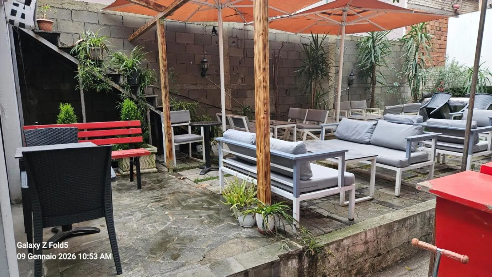 Garden in Hotel Antigone