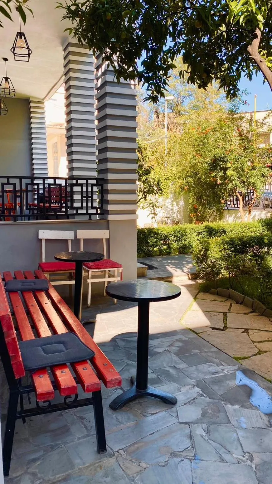 Garden in Hotel Antigone