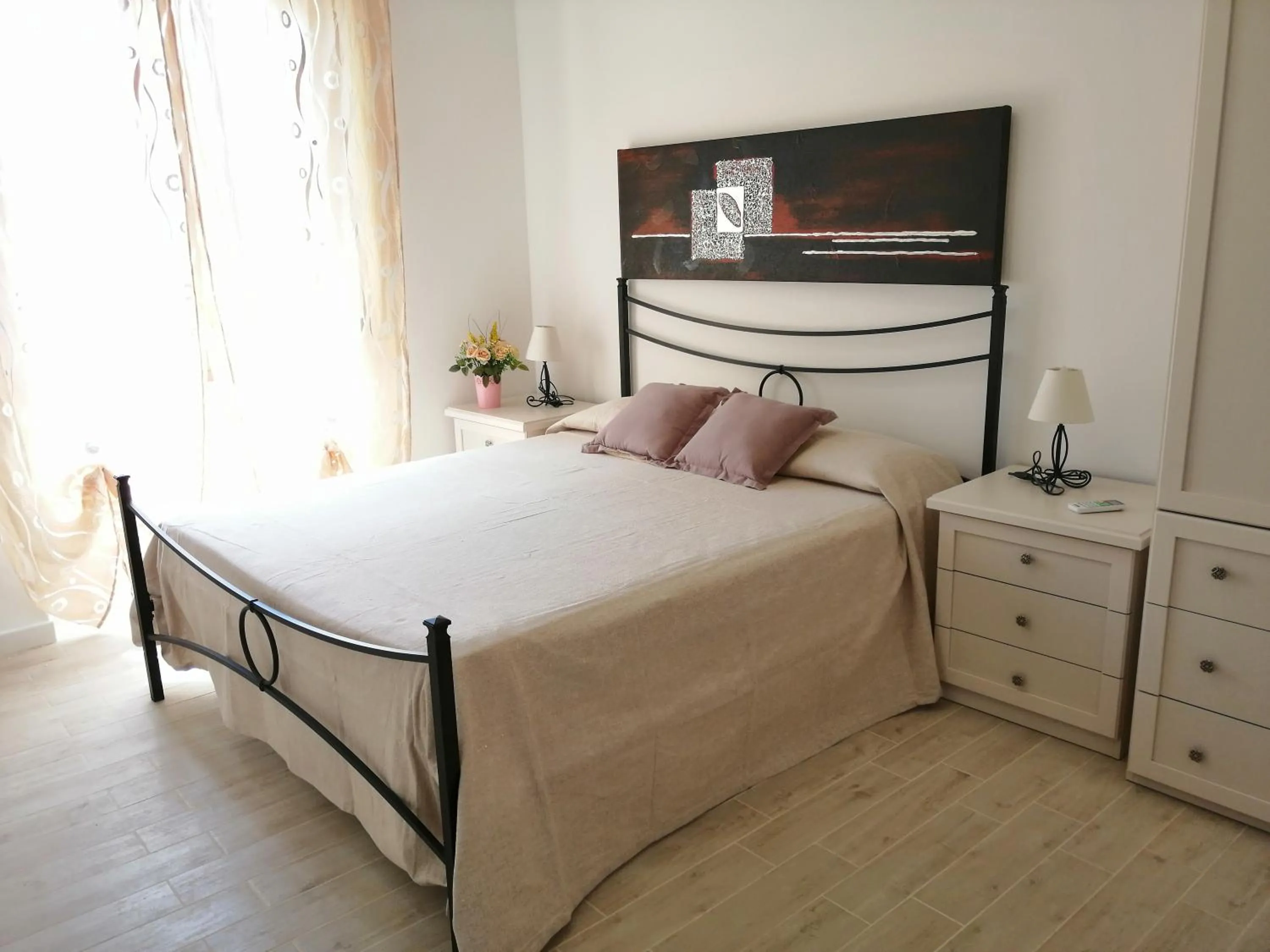 Bed in B&B Alghero Mare Chiaro