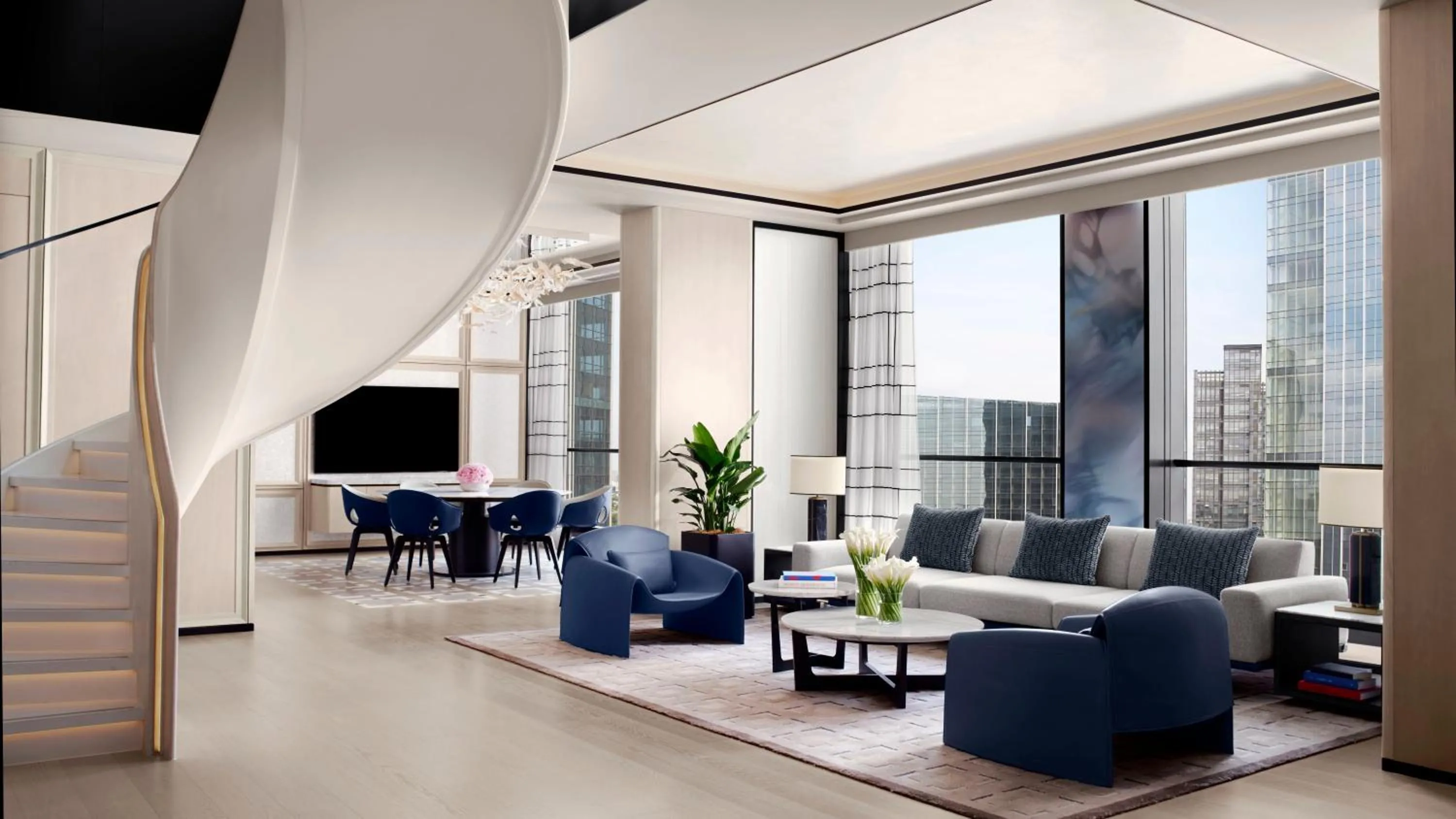Photo of the whole room in The Ritz-Carlton, Suzhou