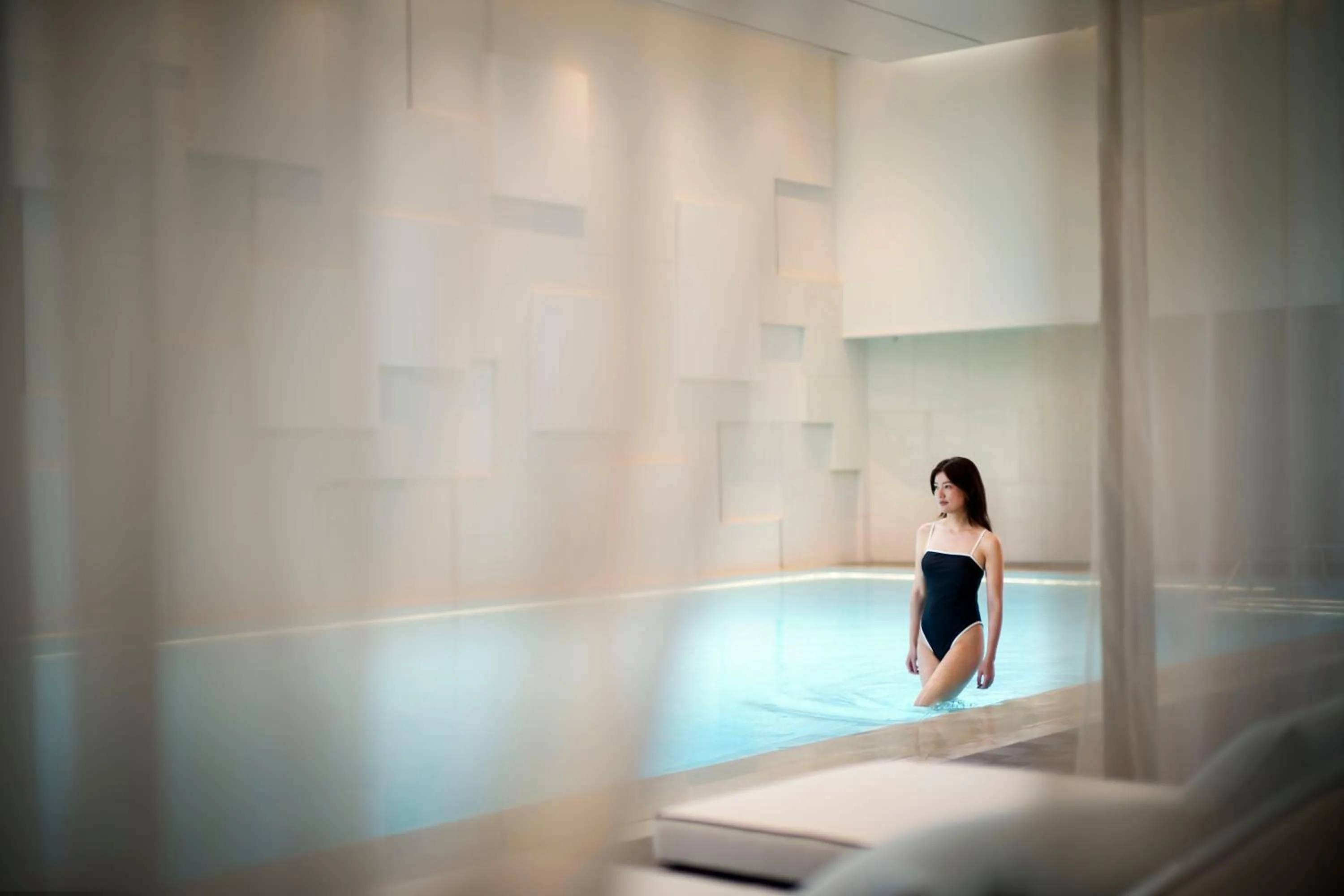 Pool view in The Ritz-Carlton, Suzhou