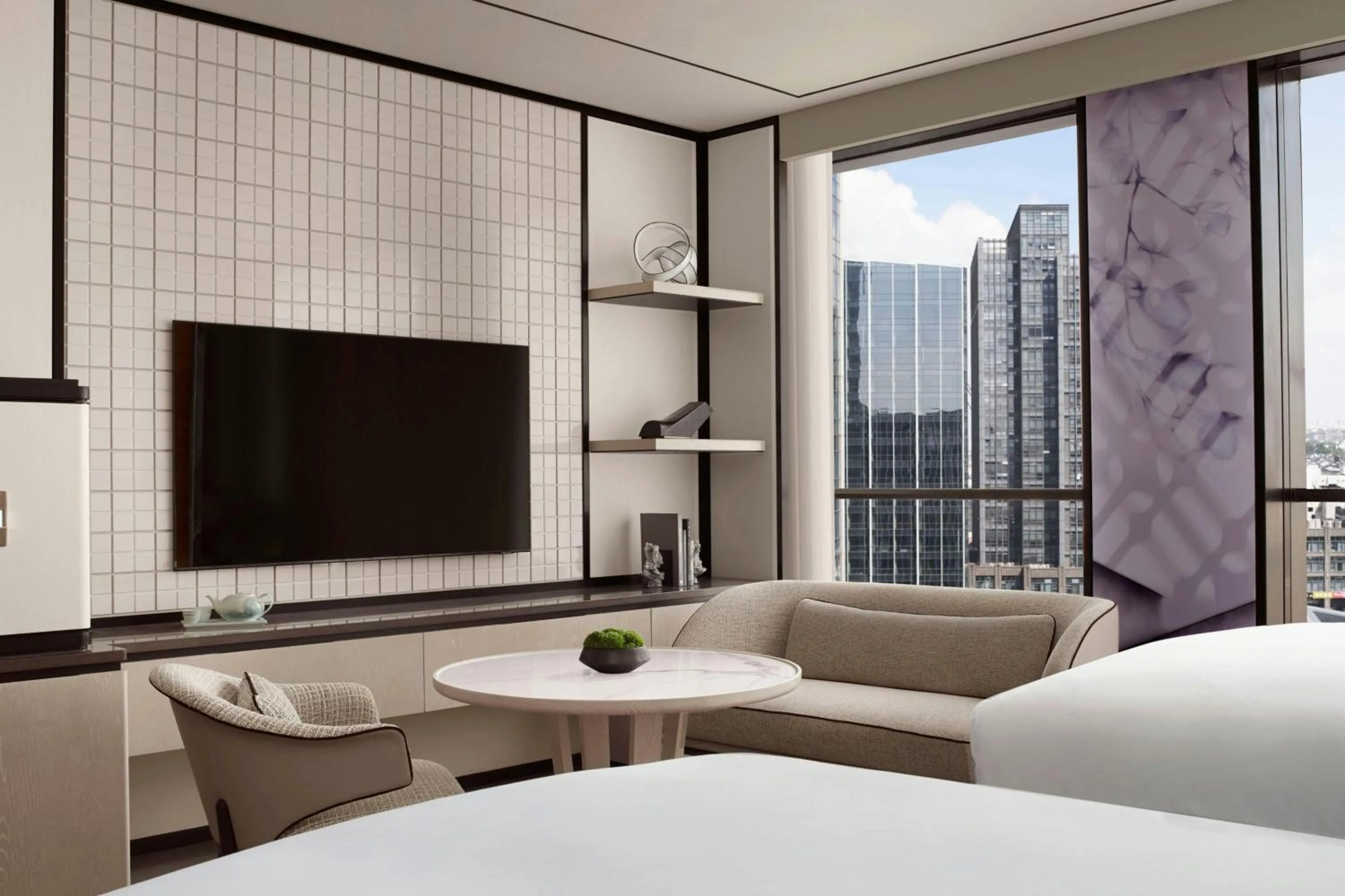 Photo of the whole room, Bed in The Ritz-Carlton, Suzhou
