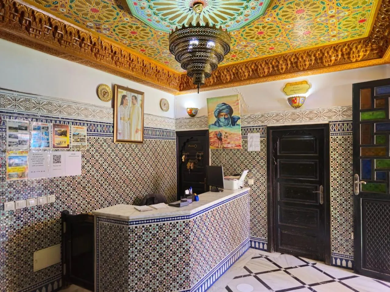 Lobby or reception in Riad Bab Fes Suite &Spa