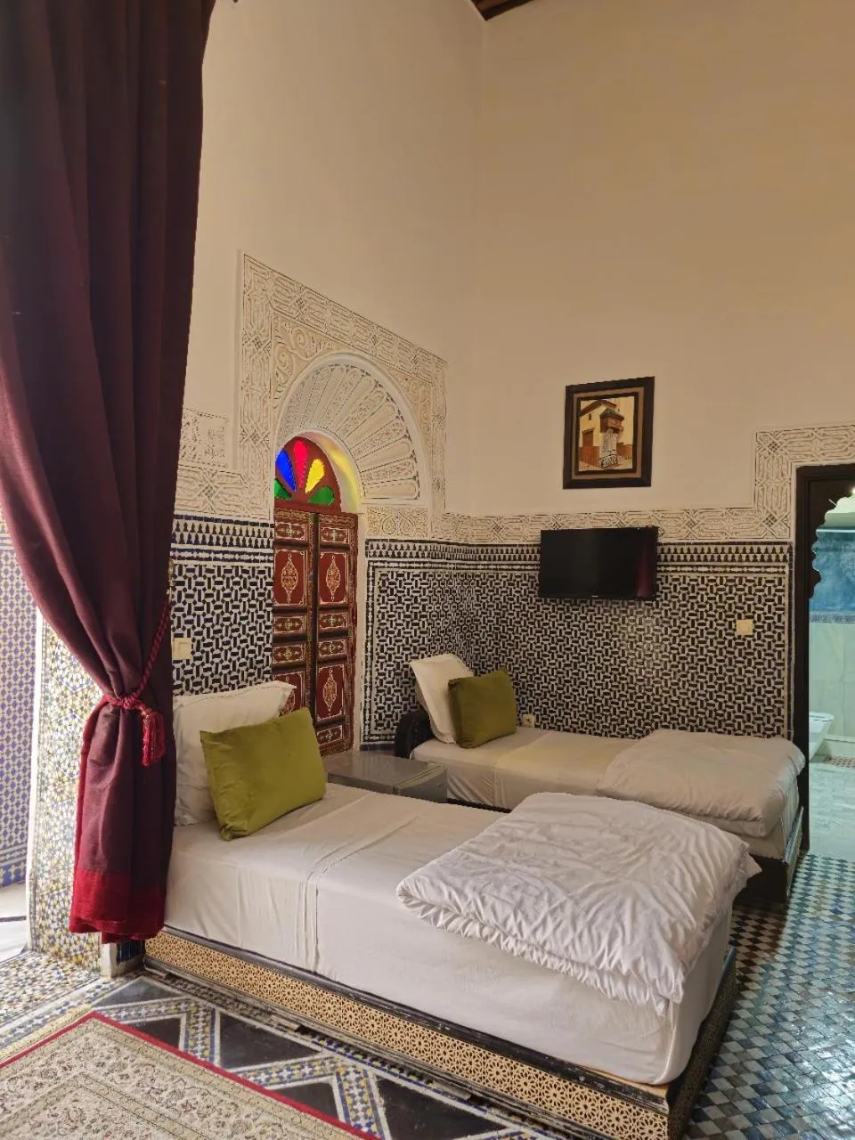 Bed in Riad Bab Fes Suite &Spa