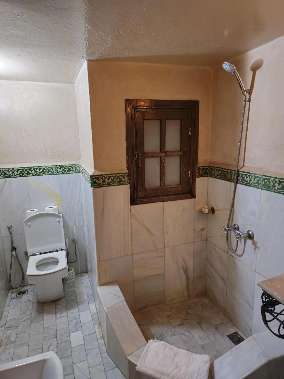 Shower in Riad Bab Fes Suite &Spa