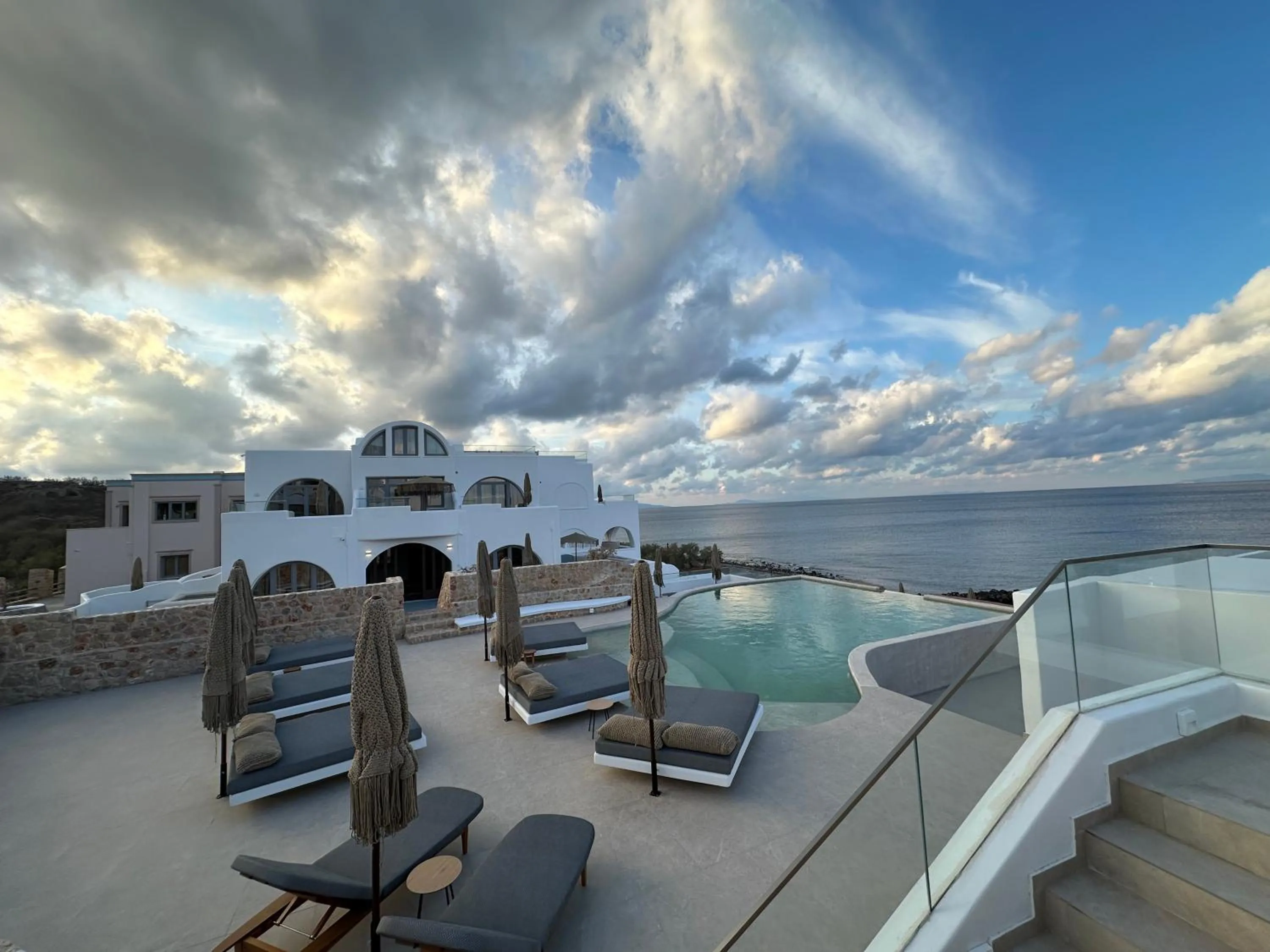 Seating area in Aelia Thalassa