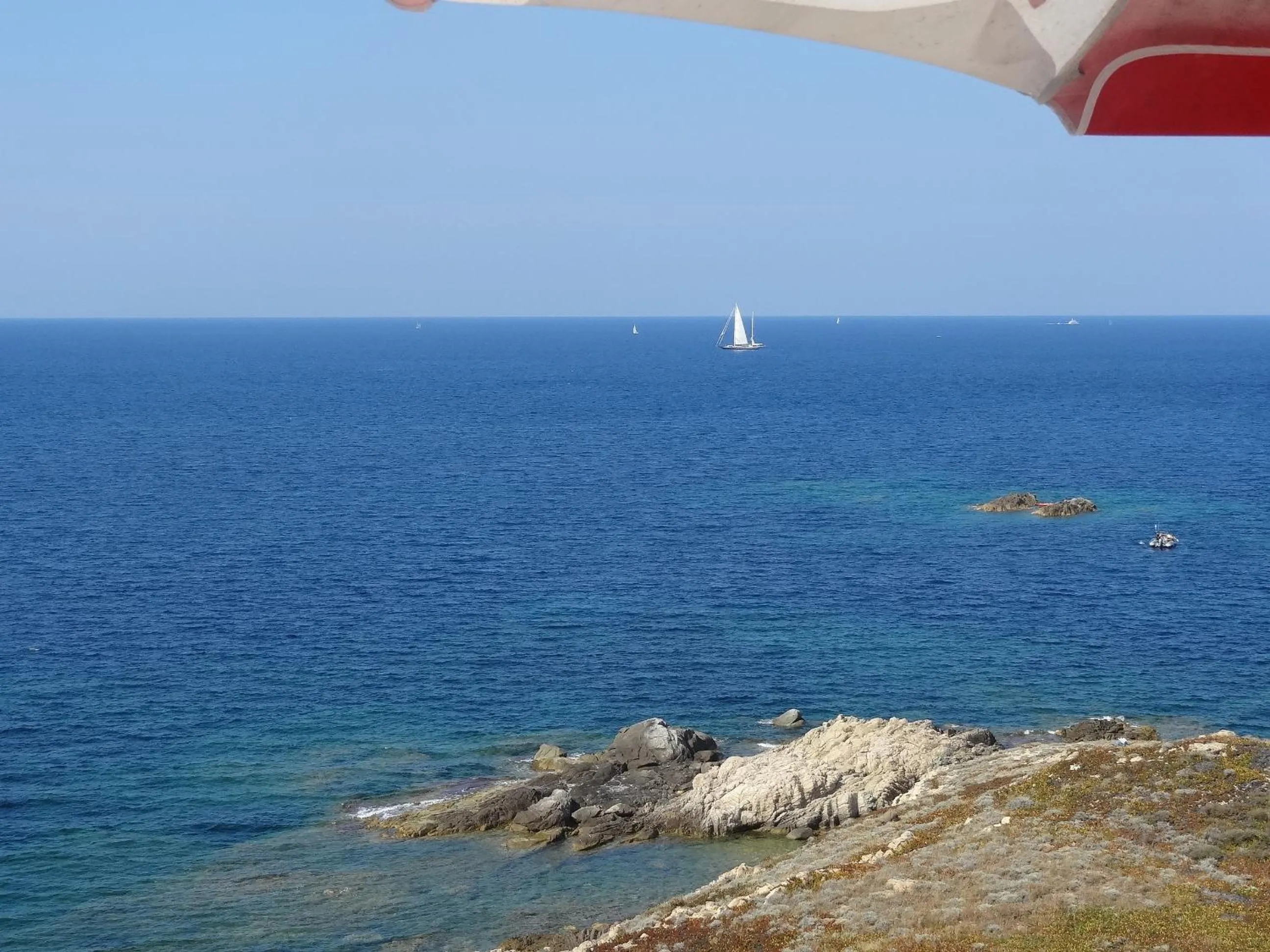 Sea view in Résidences Sopramare