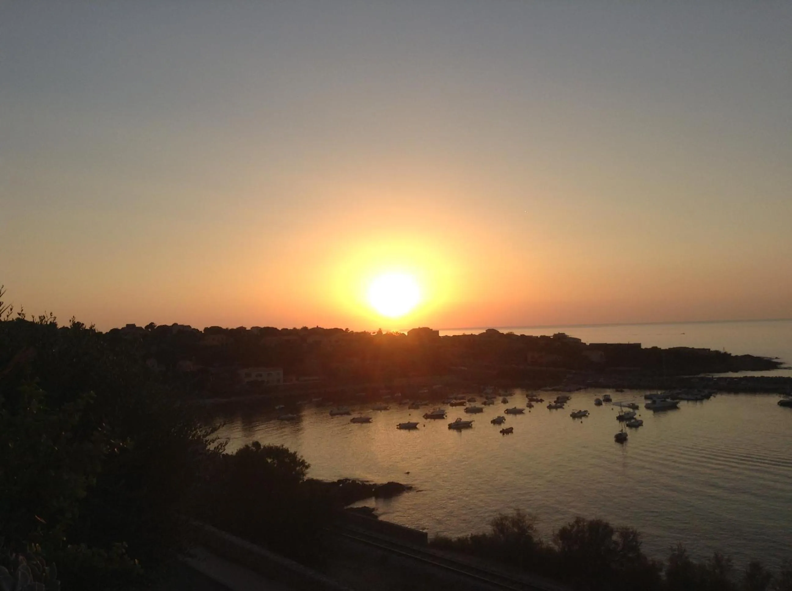 Sunset in Résidences Sopramare