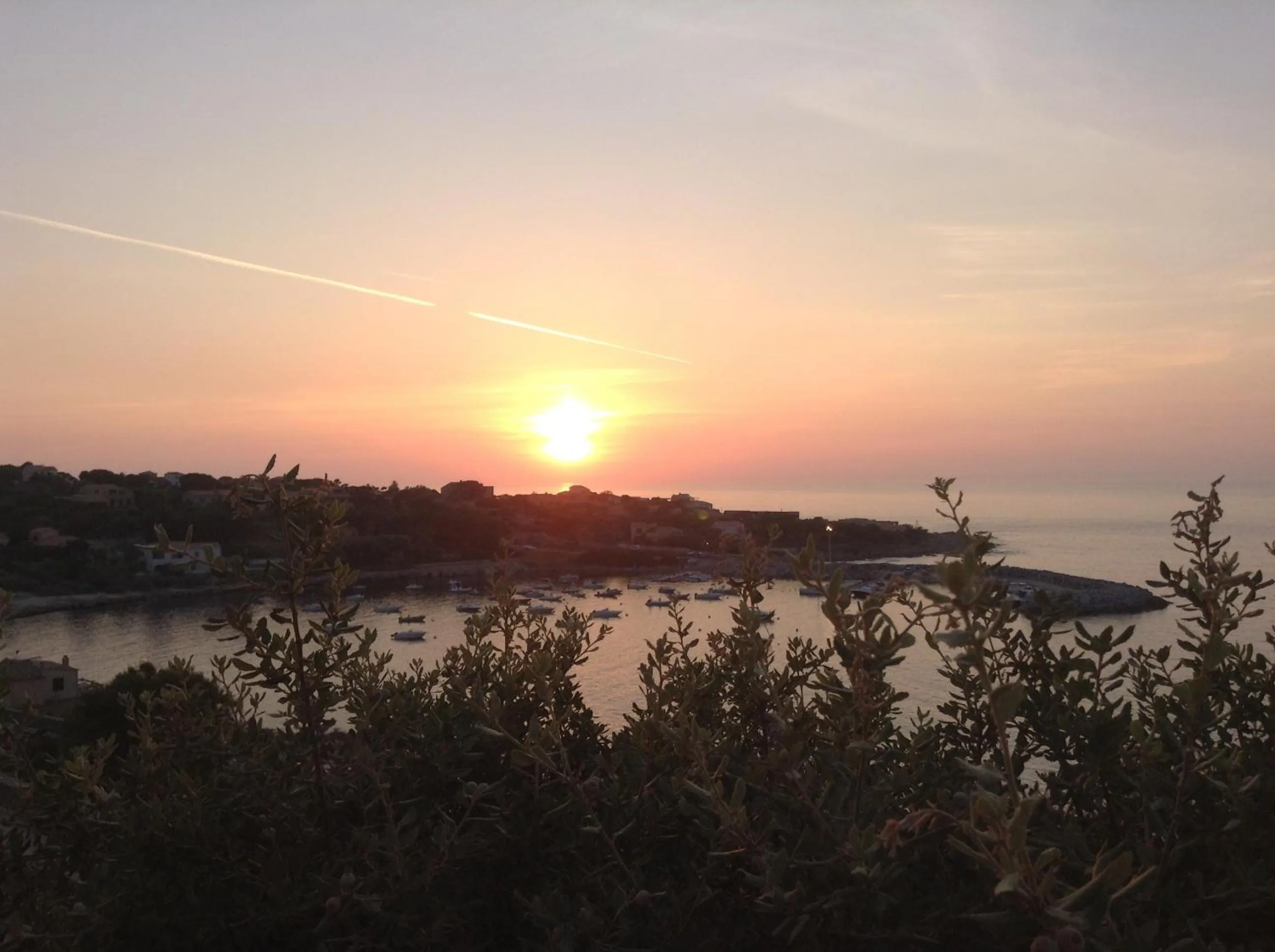 Sunset in Résidences Sopramare