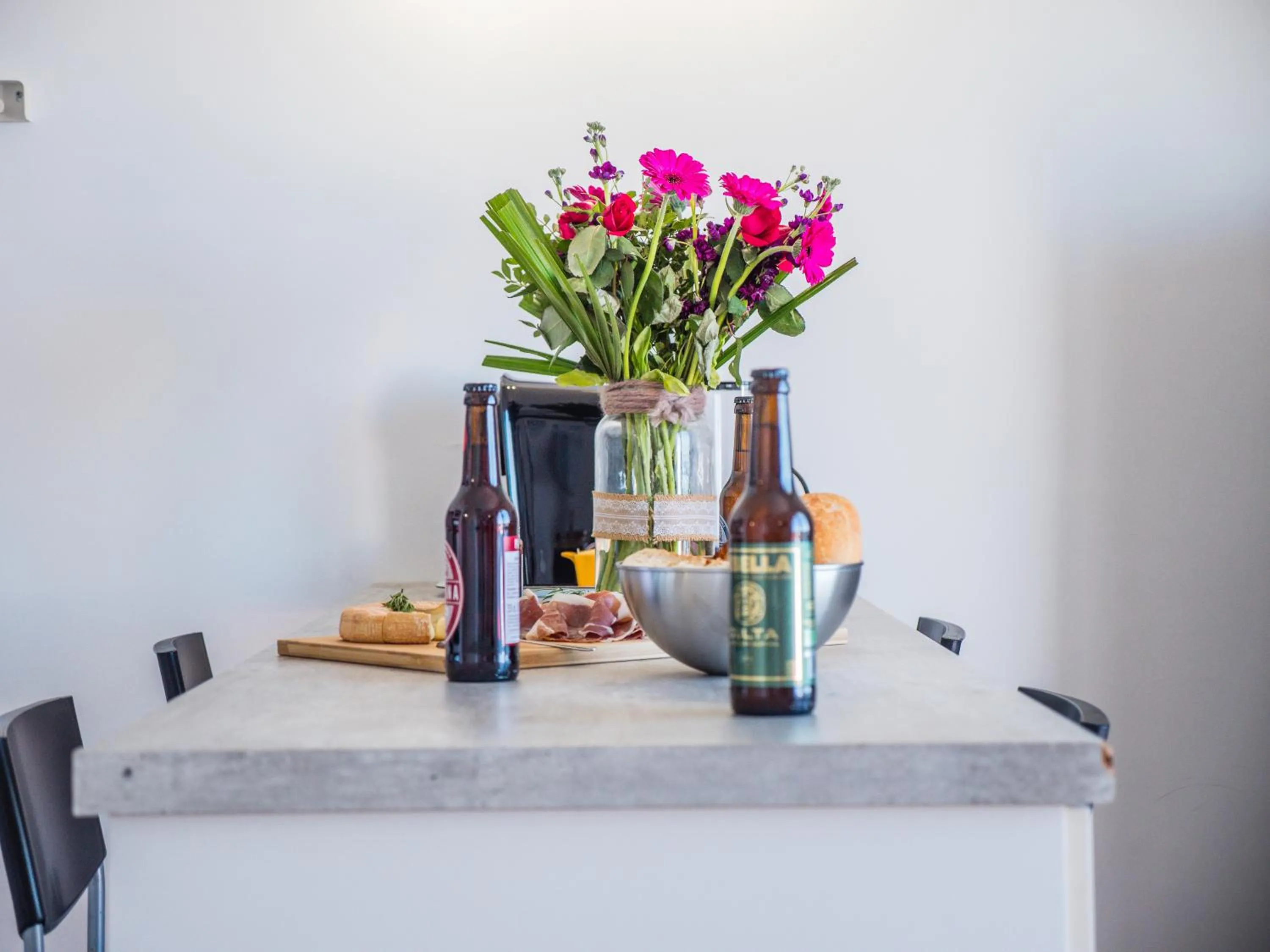 Kitchen or kitchenette in Résidences Sopramare