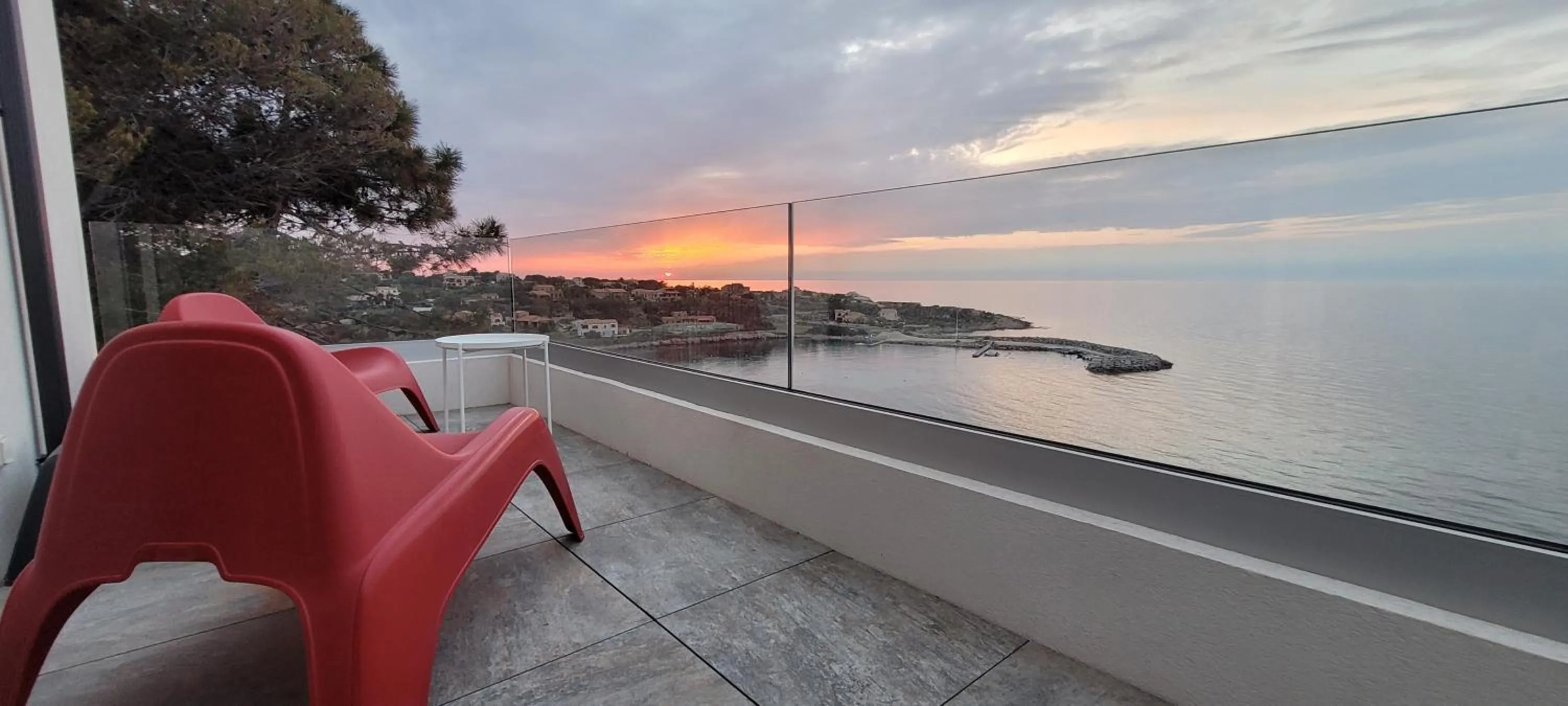 Balcony/Terrace in Résidences Sopramare