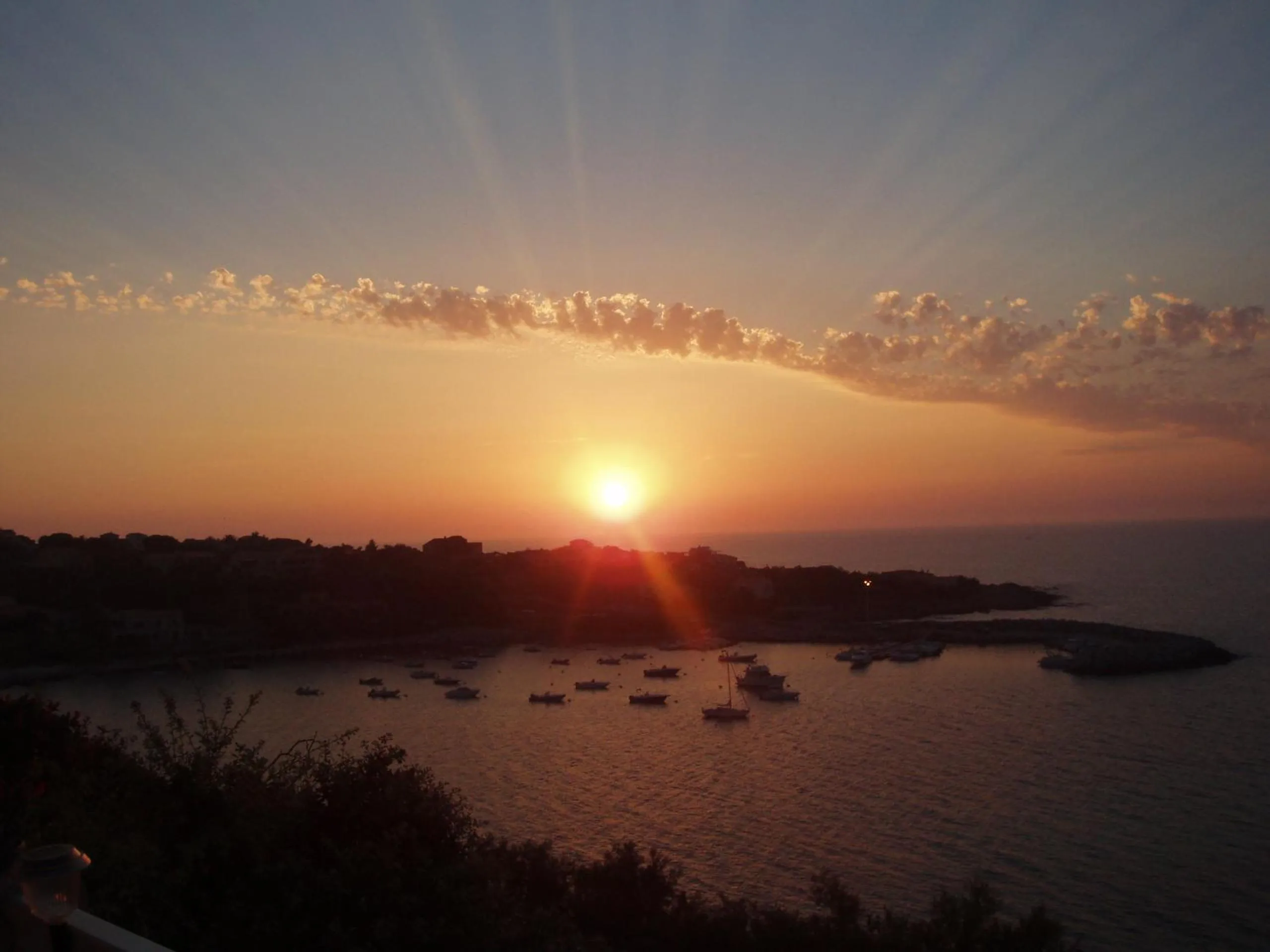 Sunset in Résidences Sopramare