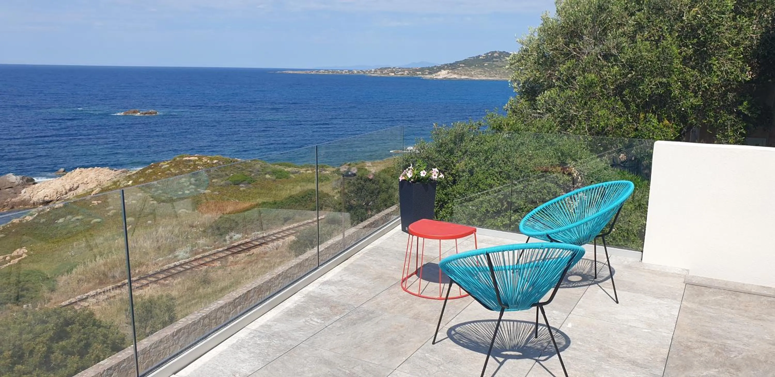 Sea view in Résidences Sopramare