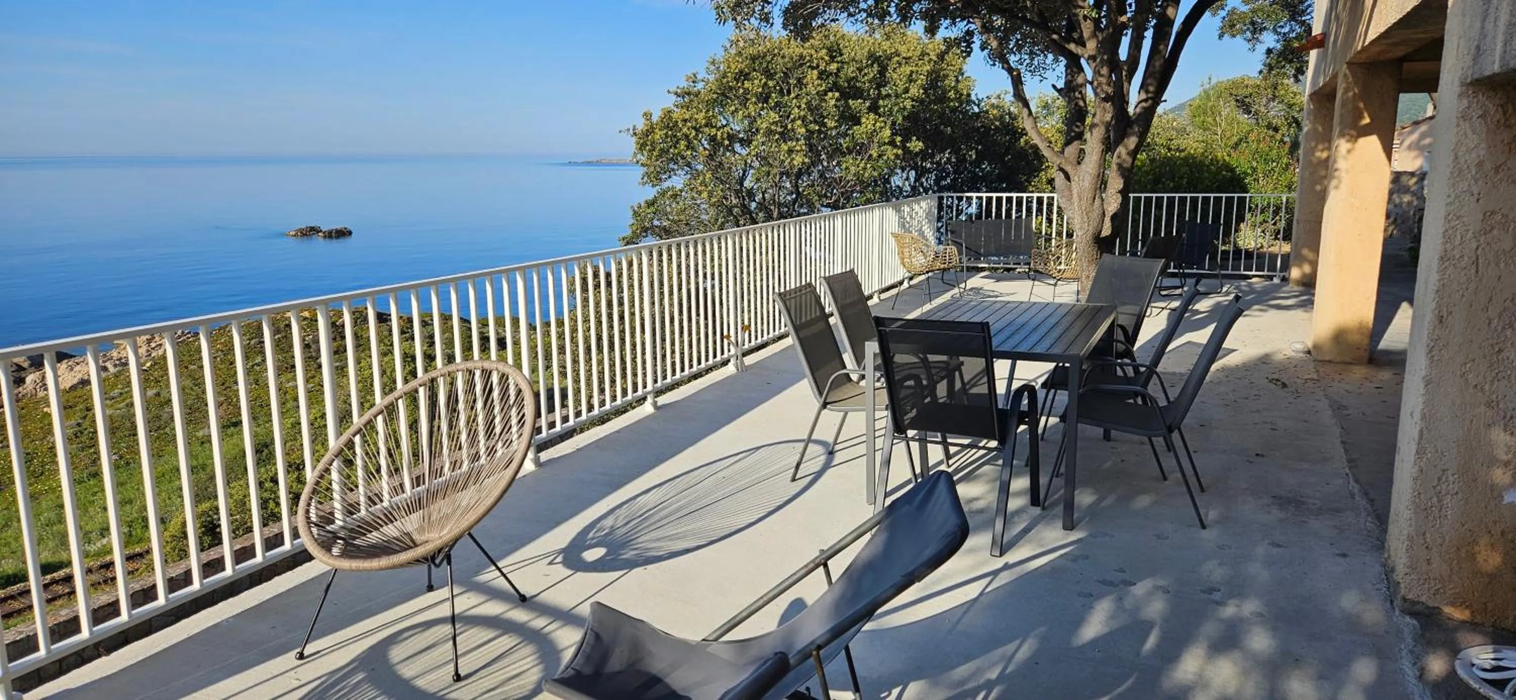 Balcony/Terrace in Résidences Sopramare
