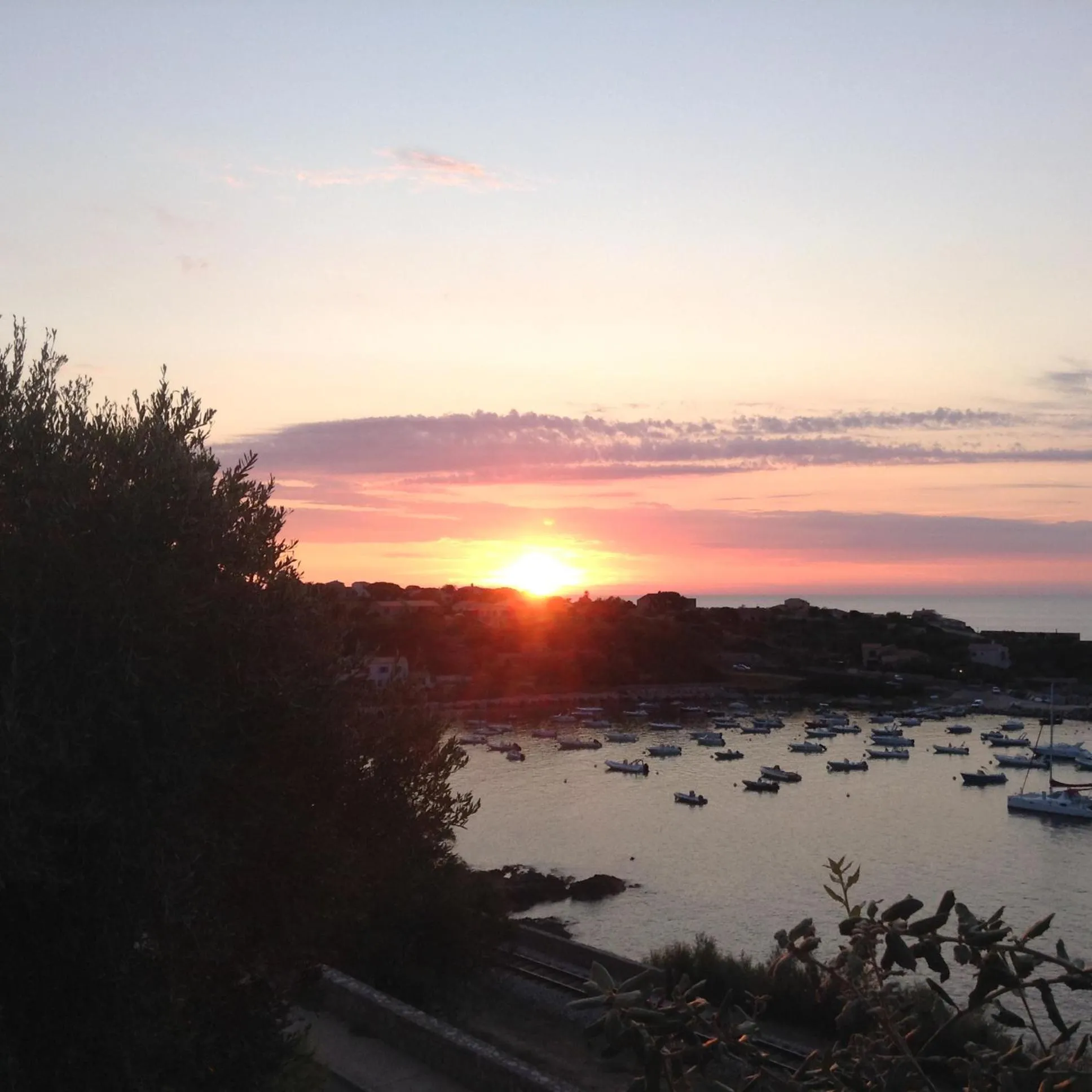 Sunset in Résidences Sopramare