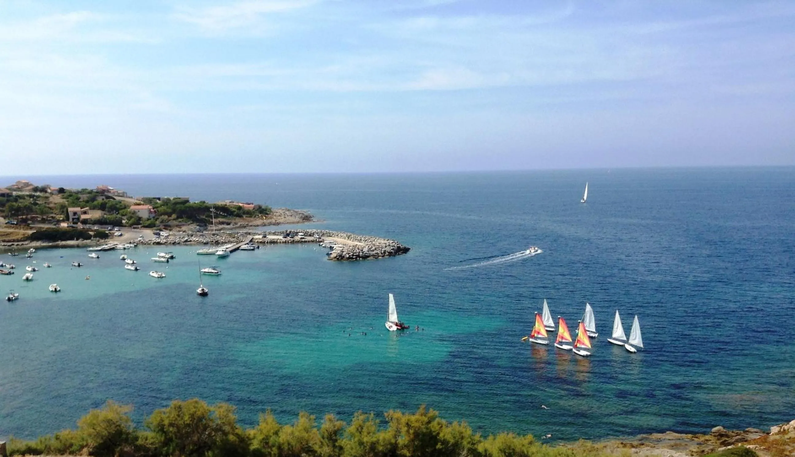 Sea view in Résidences Sopramare