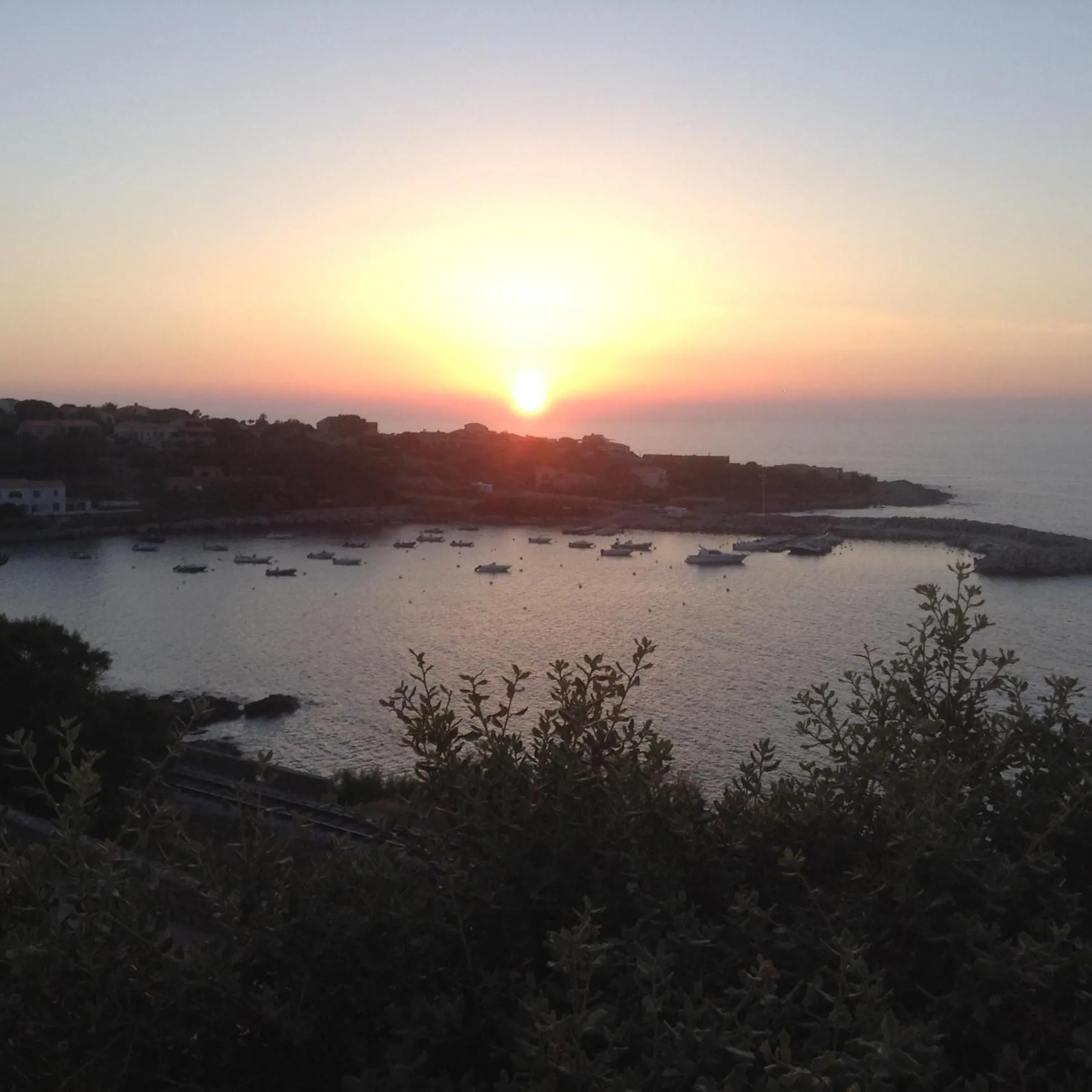 Sunset in Résidences Sopramare