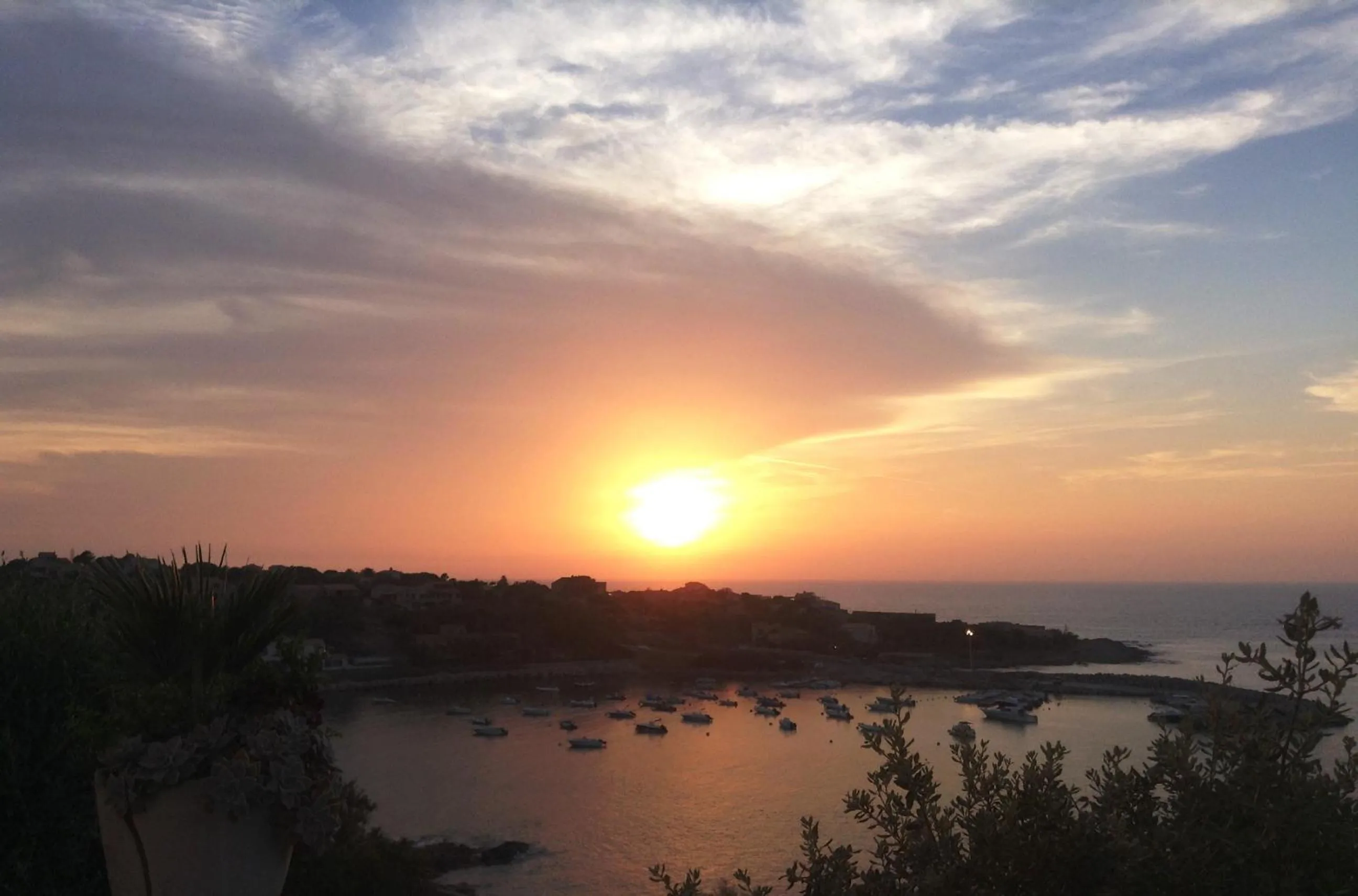 Sunset in Résidences Sopramare