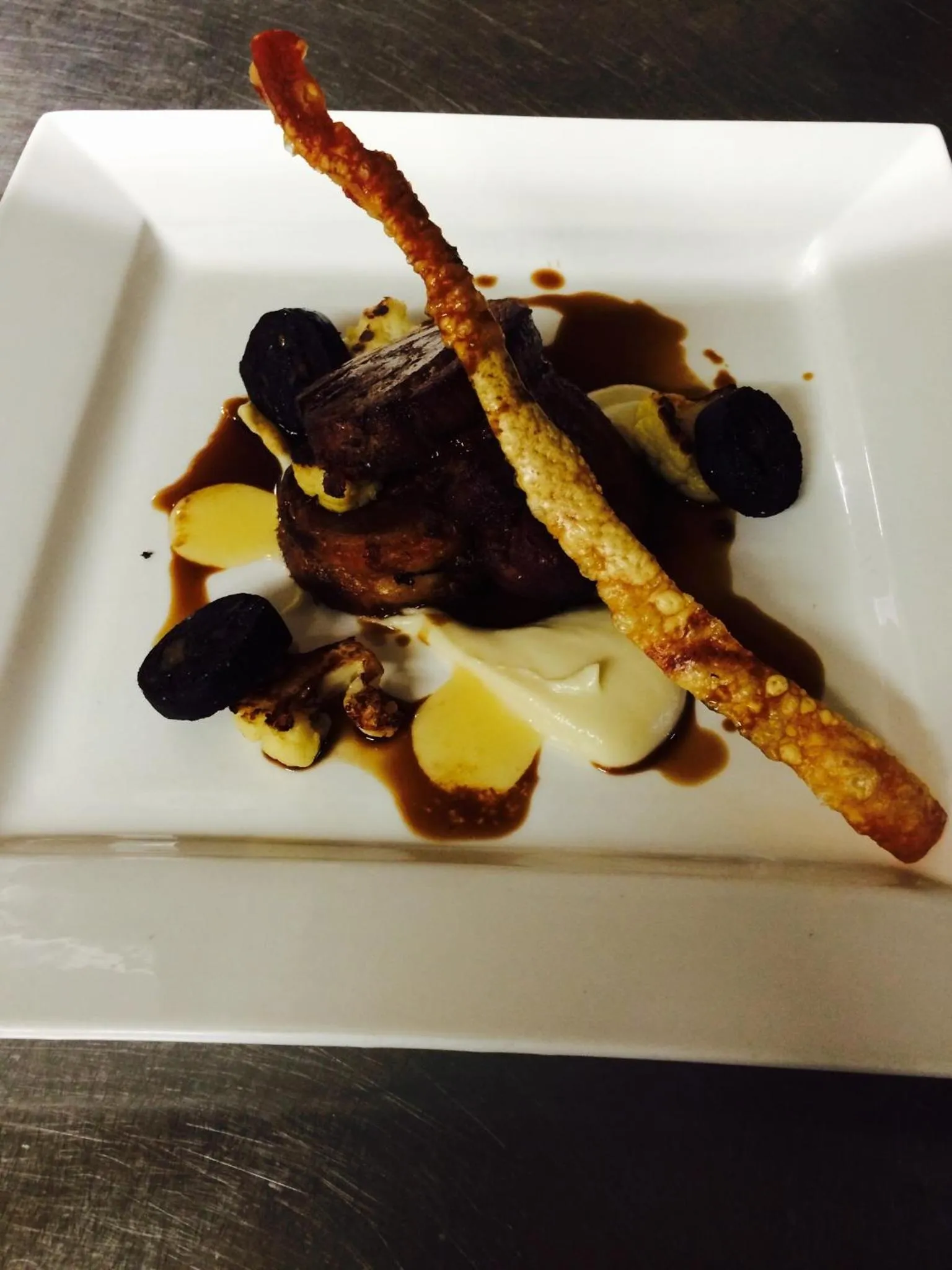 Food close-up in The Crown Inn