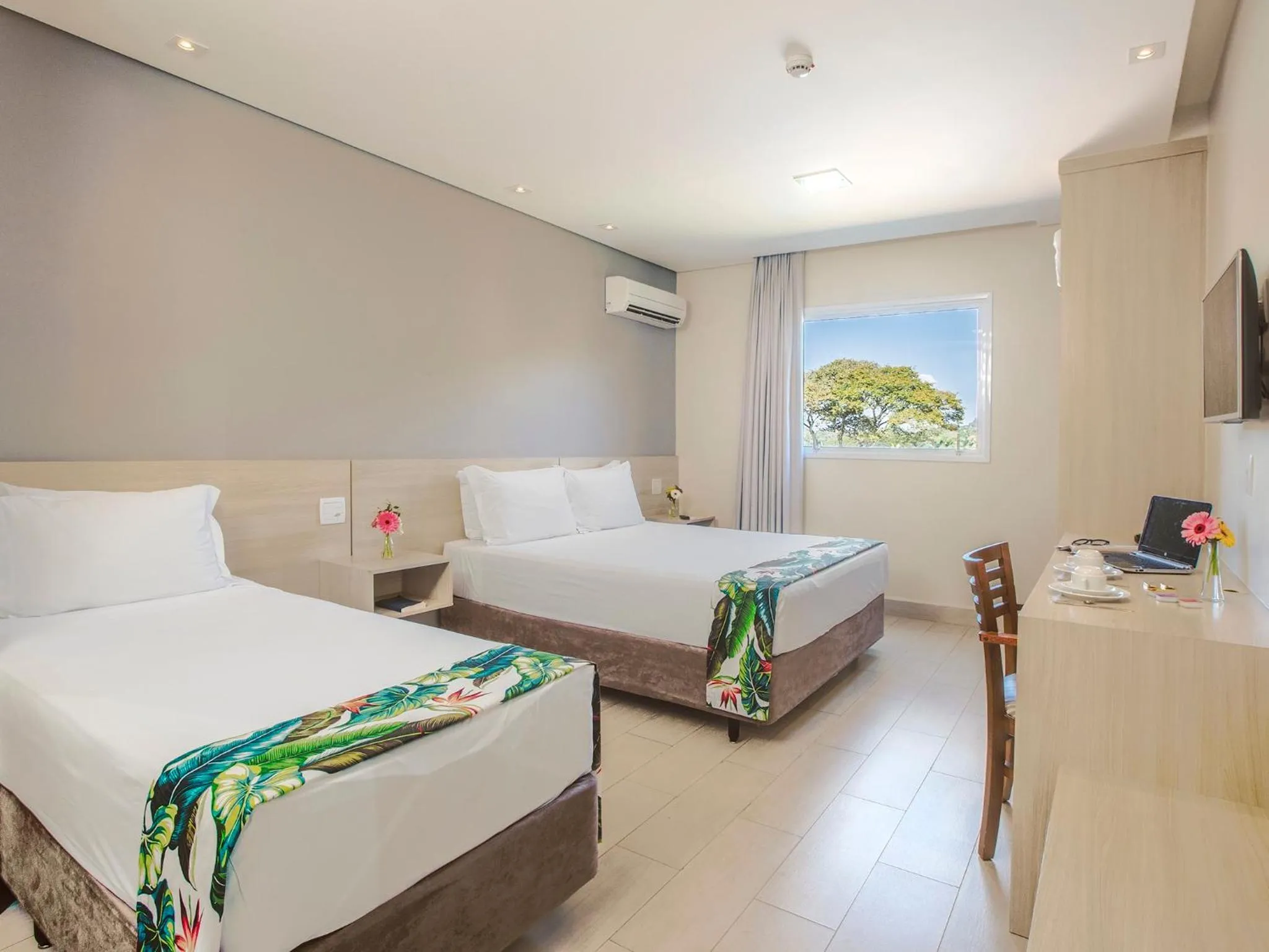 Bedroom, Bed in Valinhos Plaza Hotel