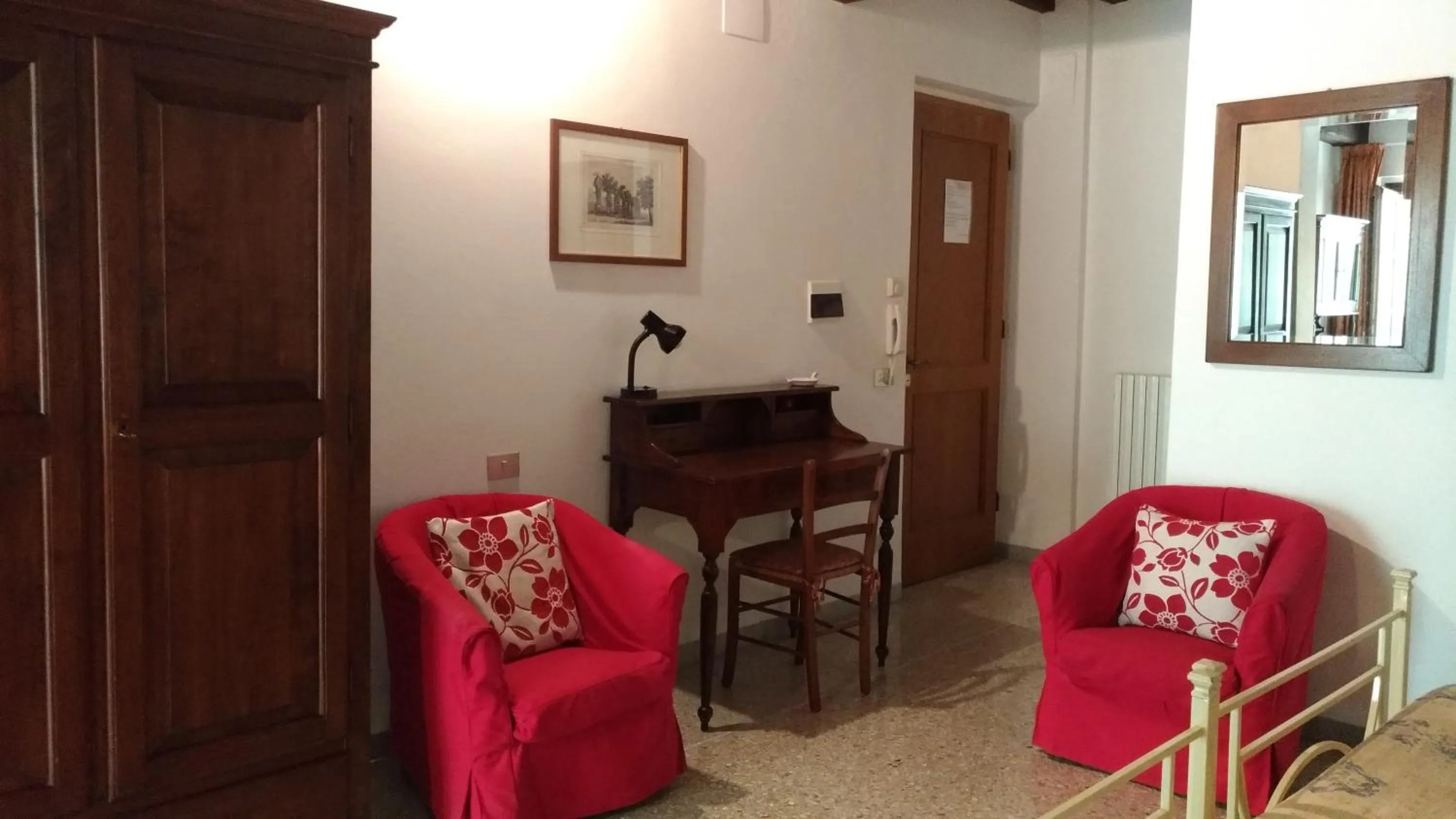 Seating area in Residence Domus