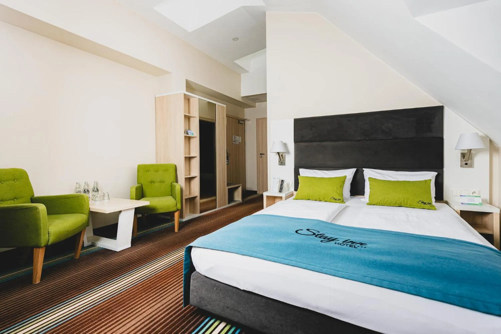 Bed in Stay inn Hotel Gdańsk