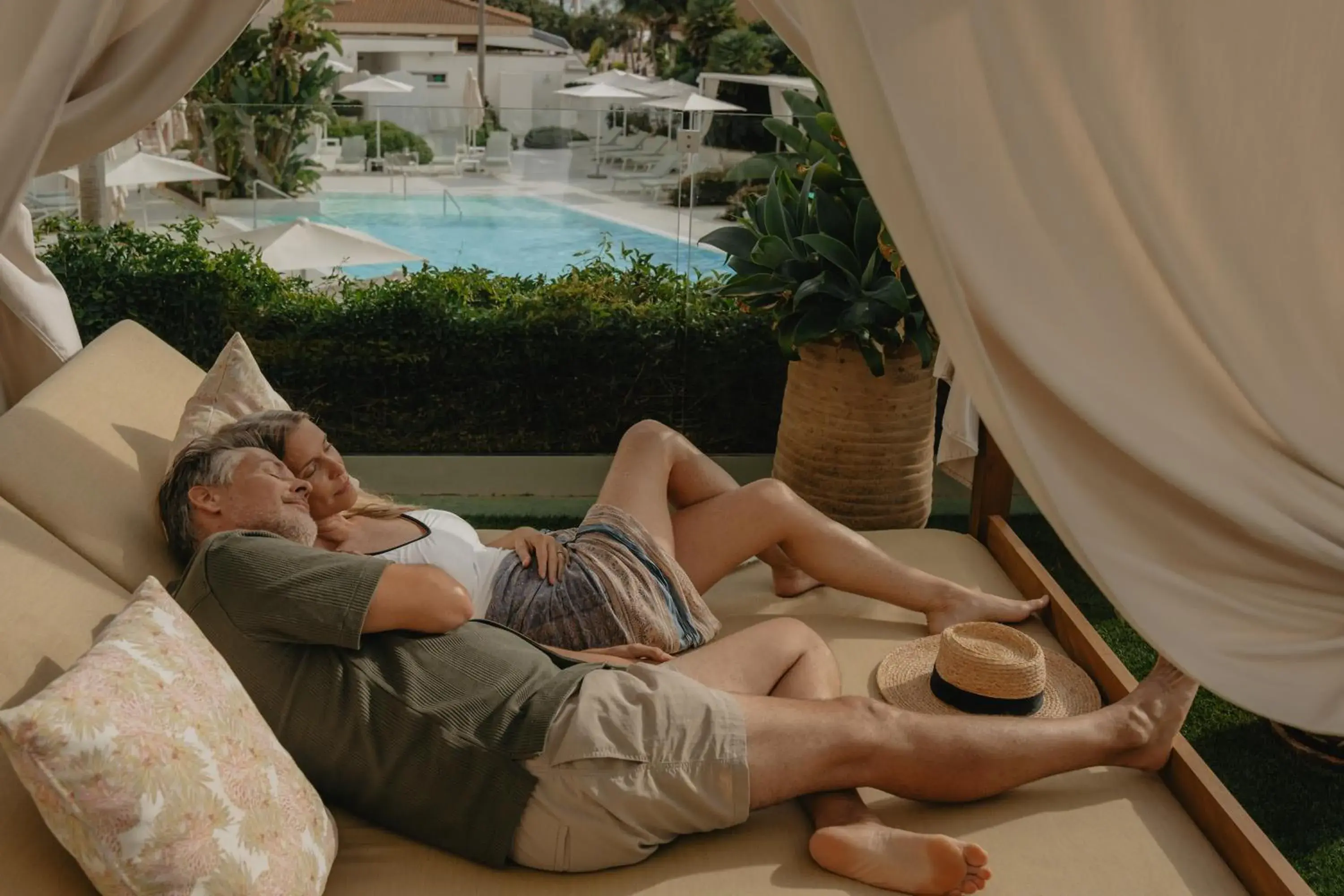 Swimming pool in Iberostar Selection Playa de Palma Swimming pool in Iberostar Selection Playa de Palma