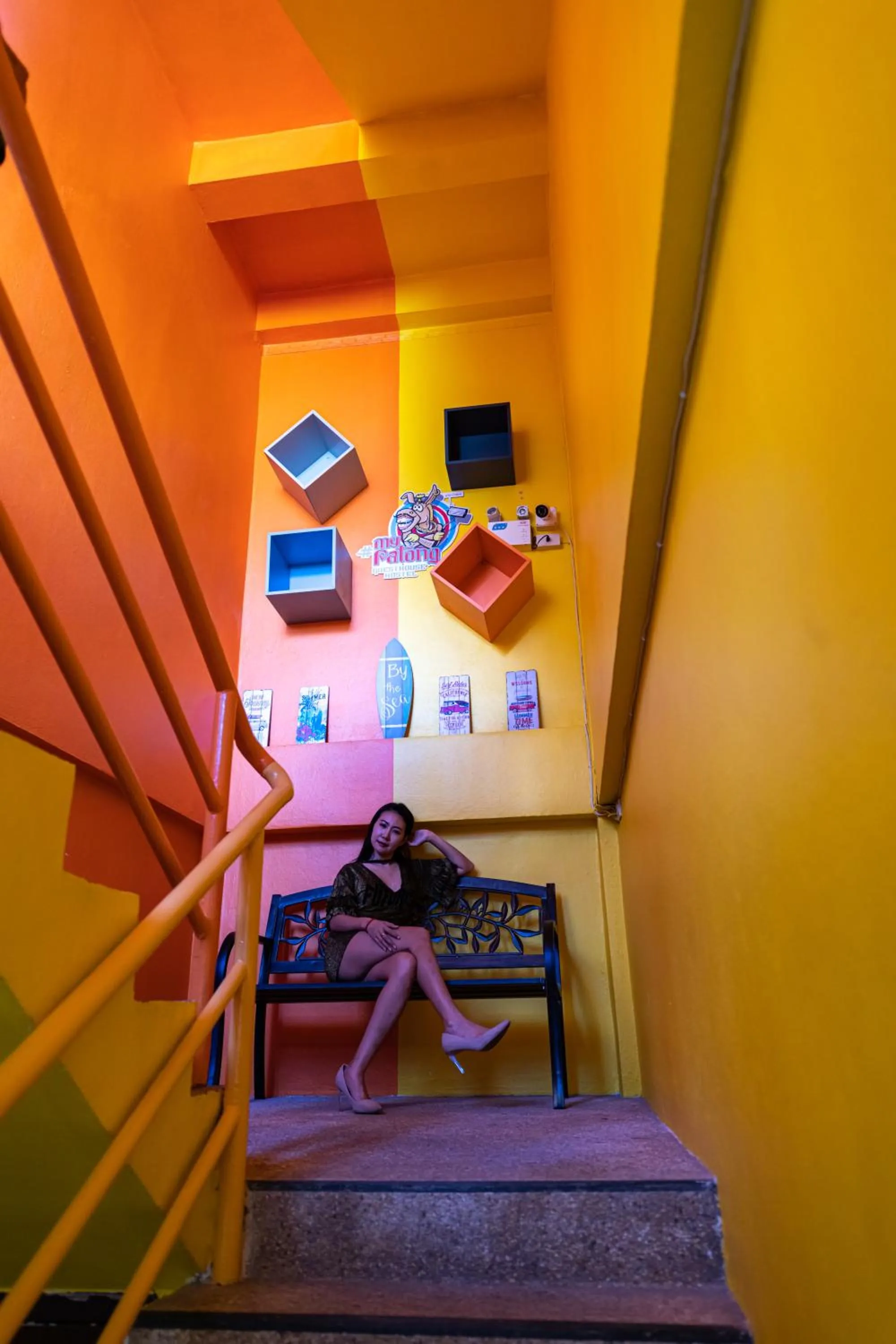 Property building in myPatong Social Hostel