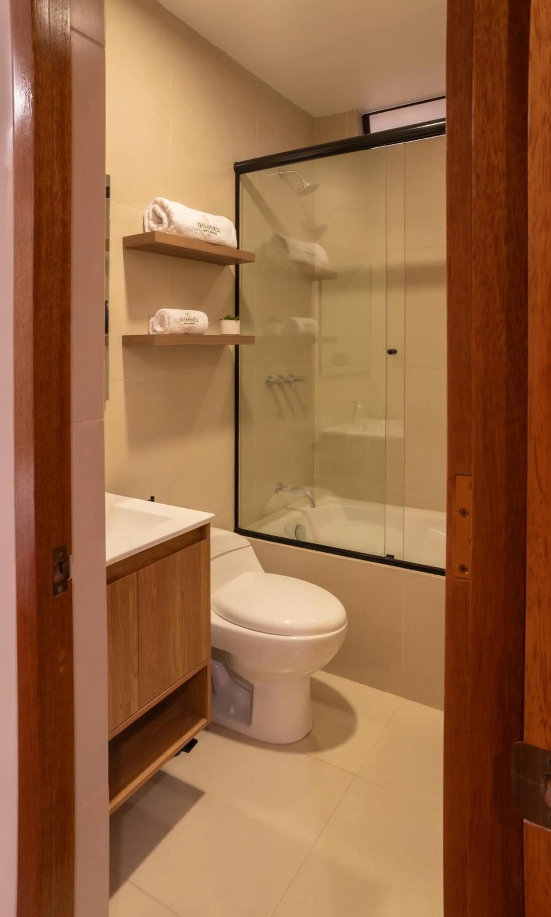 Shower in Qasamarca Hotel Boutique