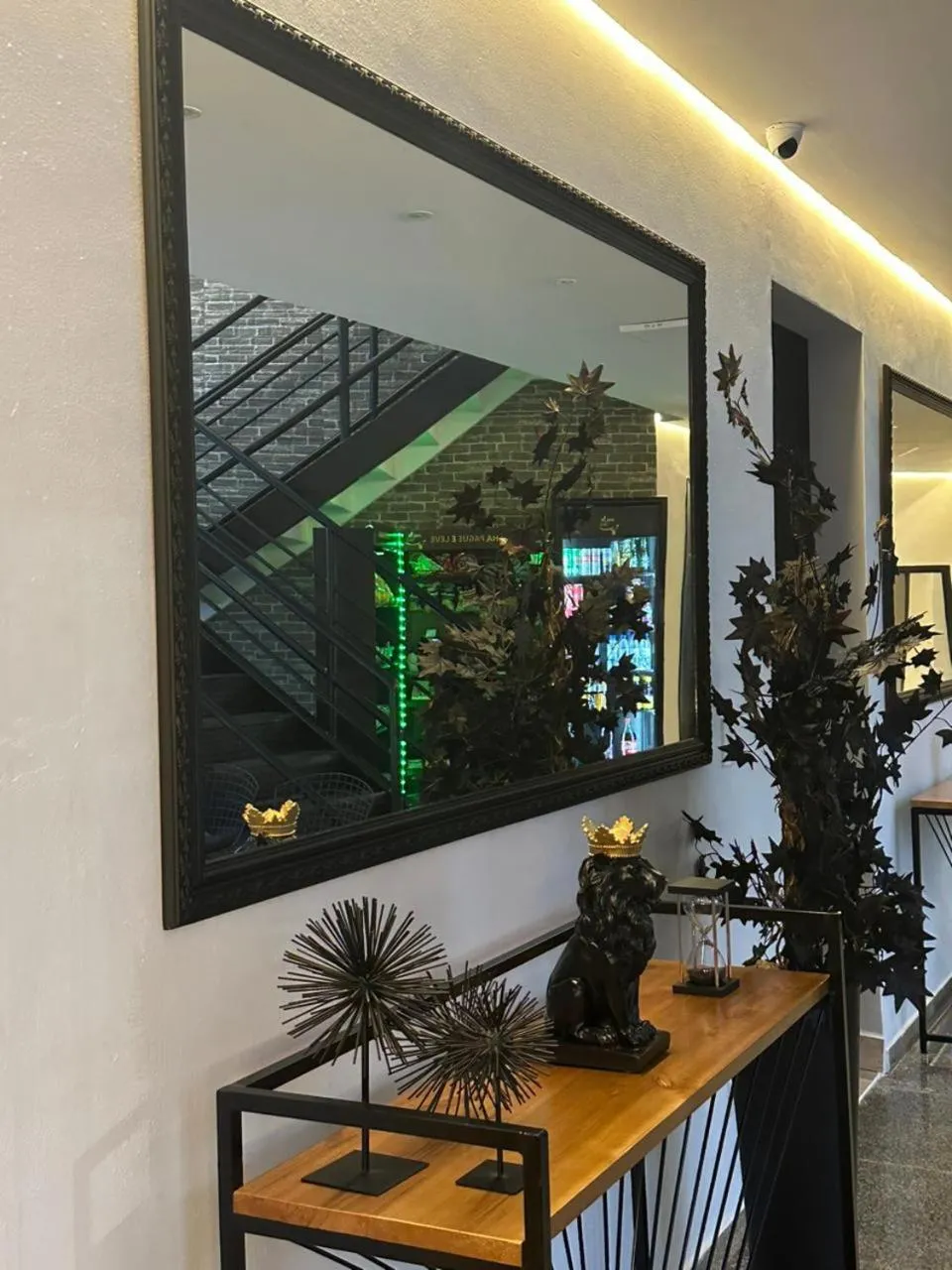 Decorative detail in Hotel Connect Ibira Servidor Park