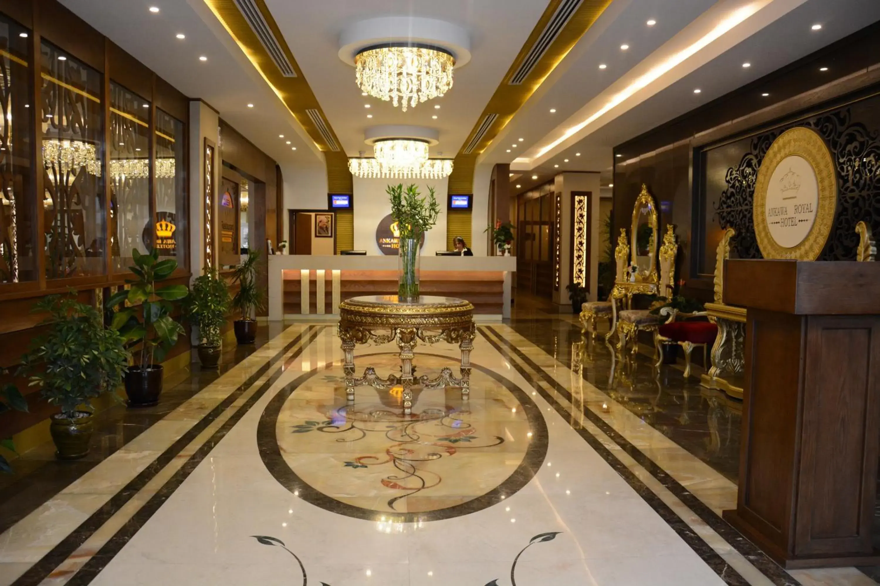 Lobby or reception in Ankawa Royal Hotel & Spa Lobby or reception in Ankawa Royal Hotel & Spa